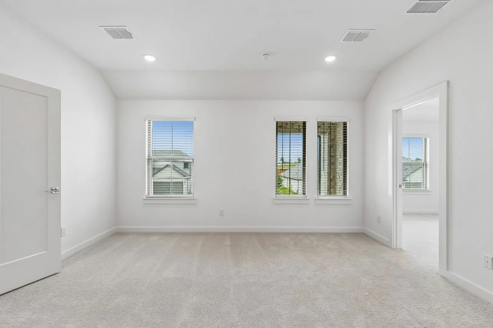 Media Room in the Claret home plan by Trophy Signature Homes – REPRESENTATIVE PHOTO
