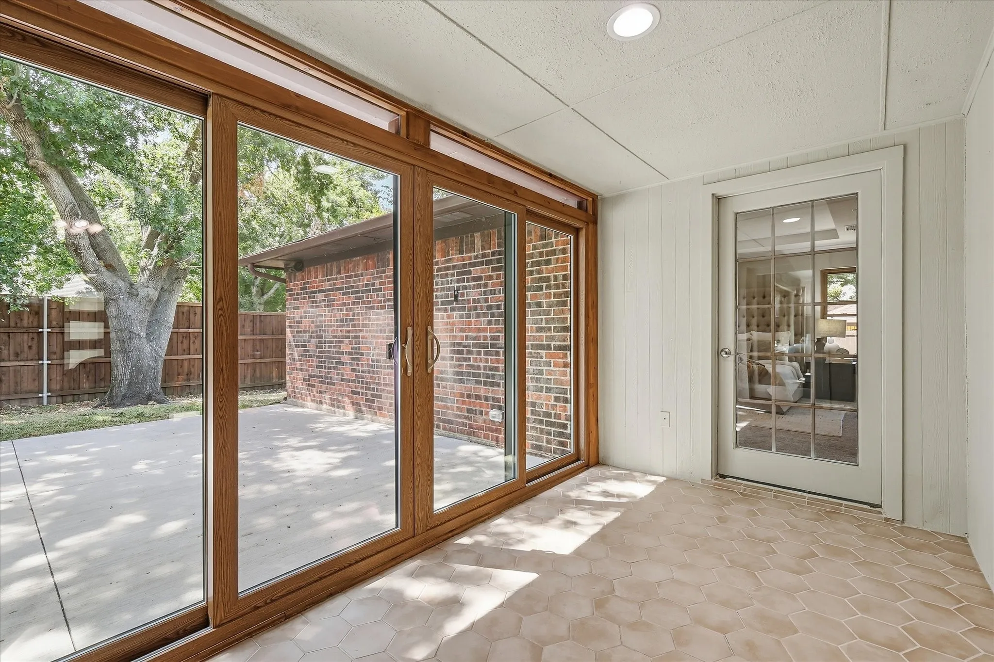 Beautiful Glass Doors in Sunroom Replaced in August of 2025