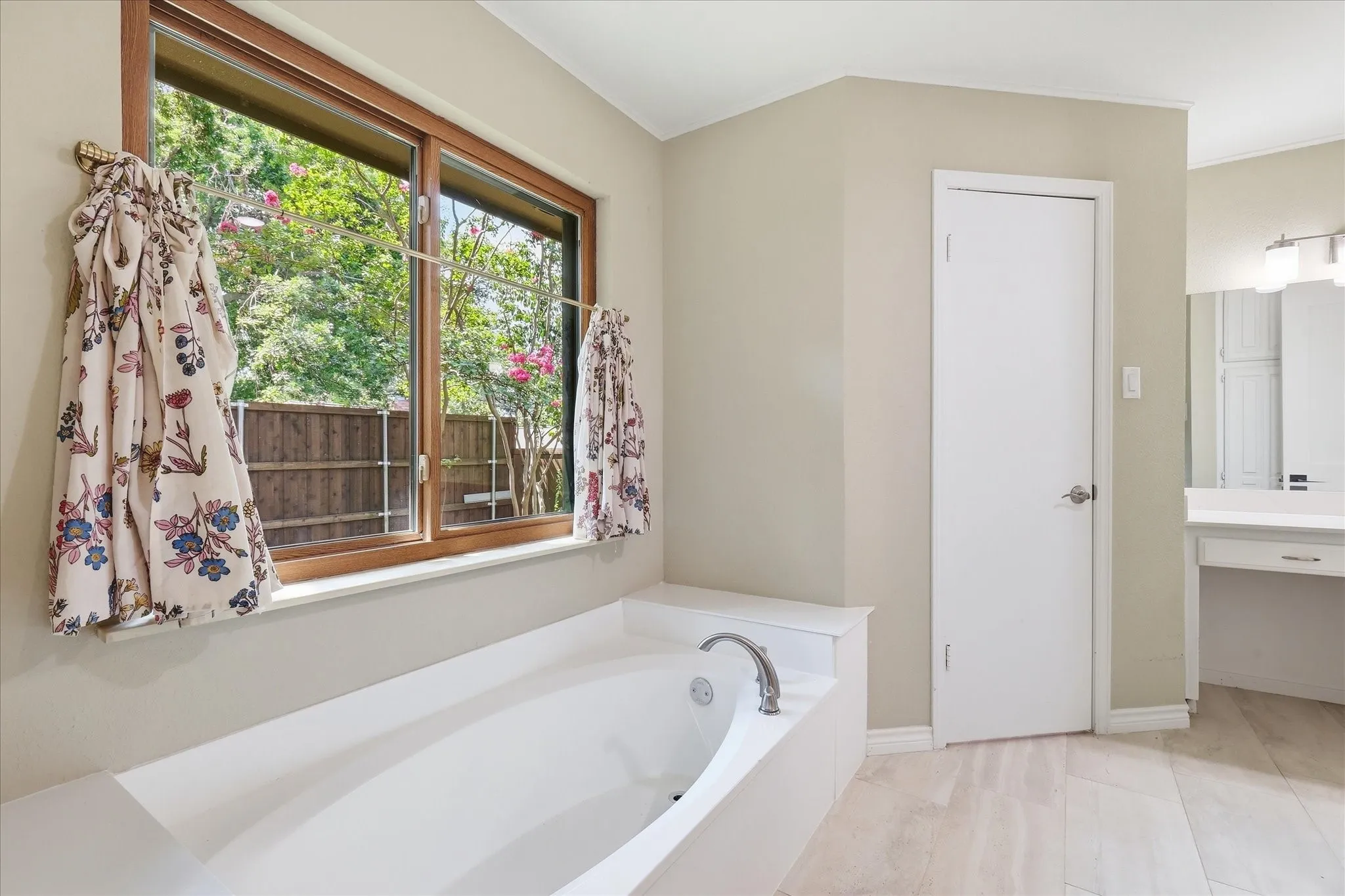 View from other side of Bathroom & 2nd Closet