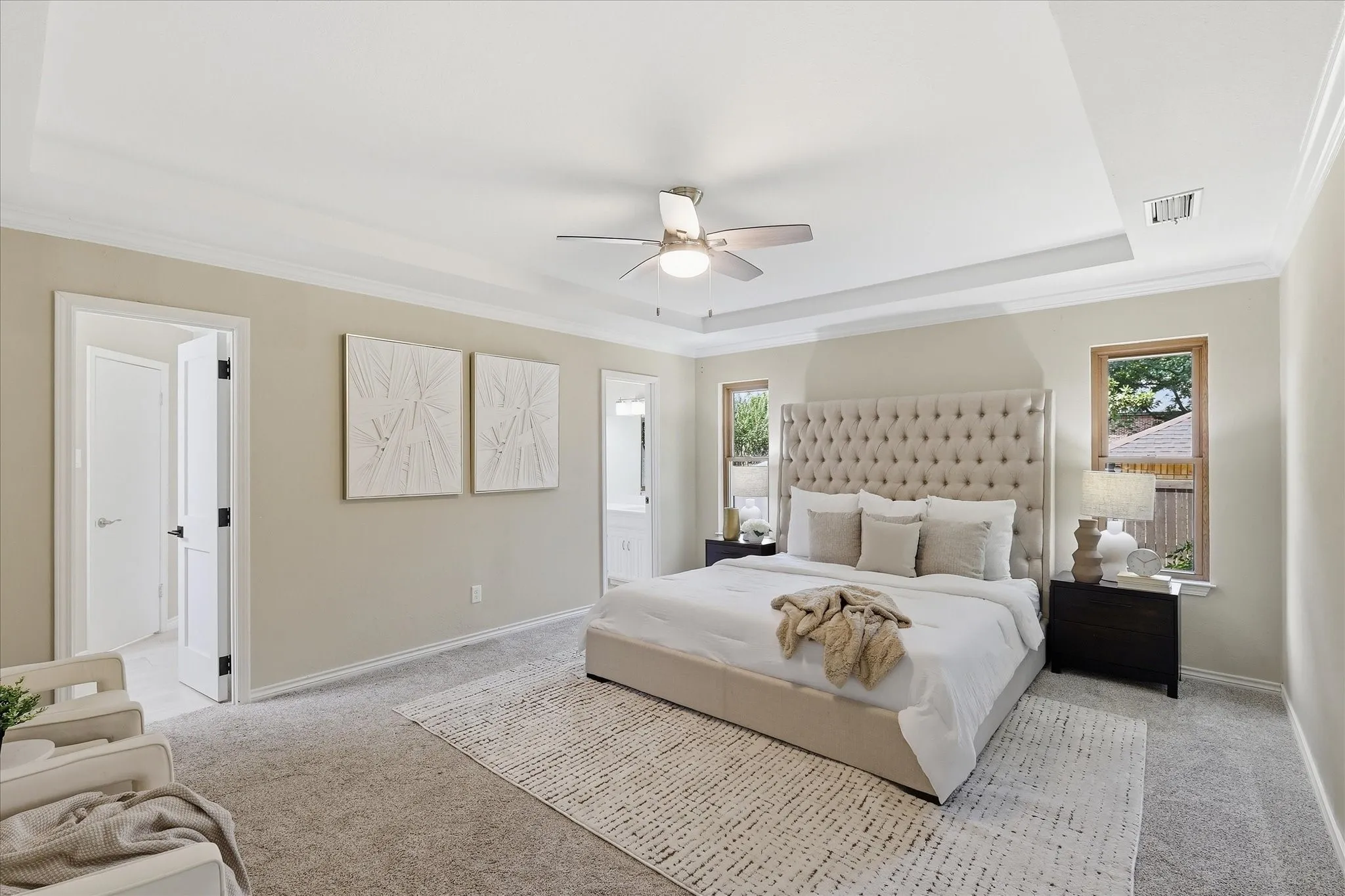 Spacious Primary Bedroom