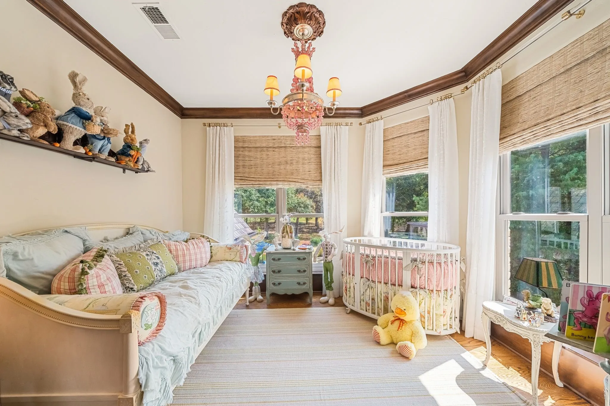 this nook is off the upstair living area and used for the seller's grandbaby (they never want to leave)