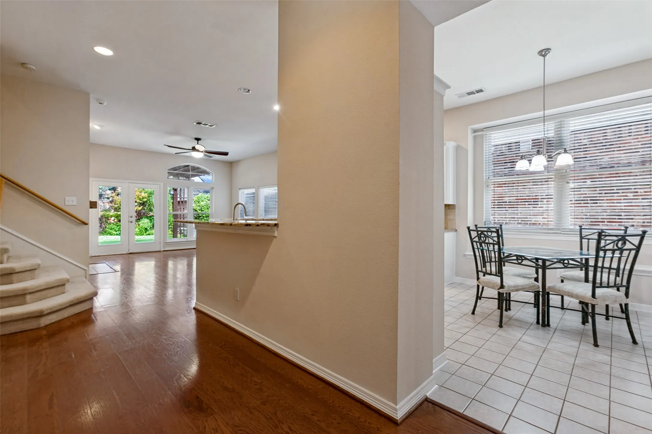 Open floorplan