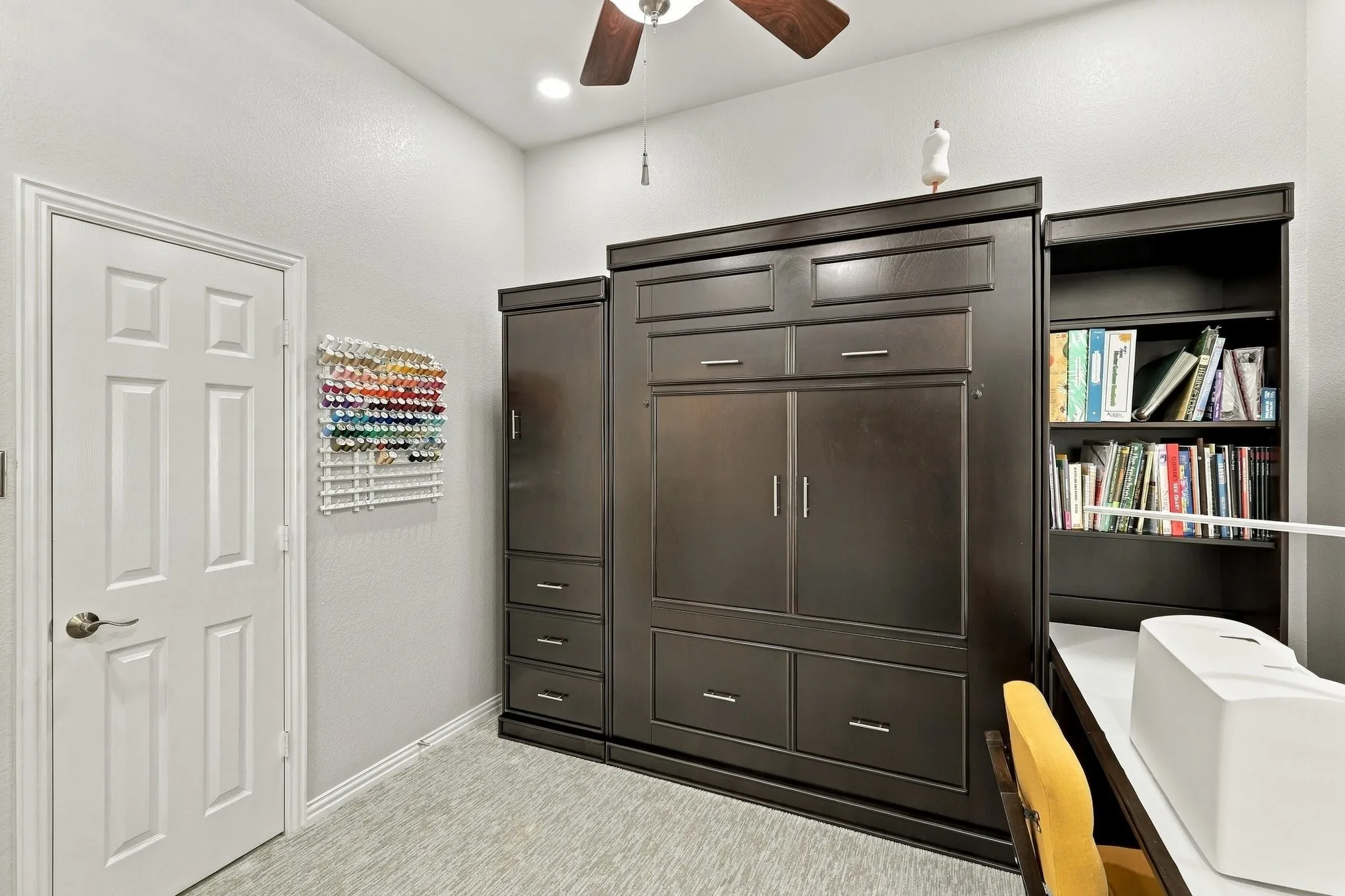 Second bedroom being used as hobby room