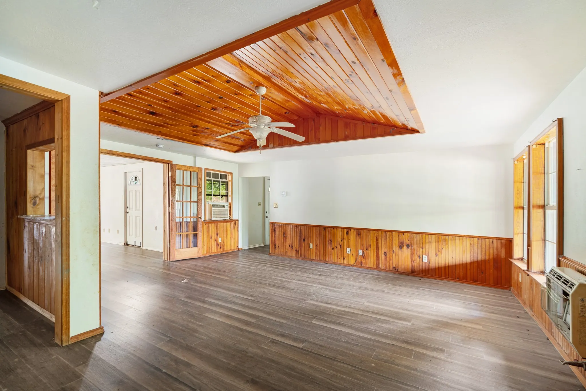 Flexible second living area offers room to gather or spread out