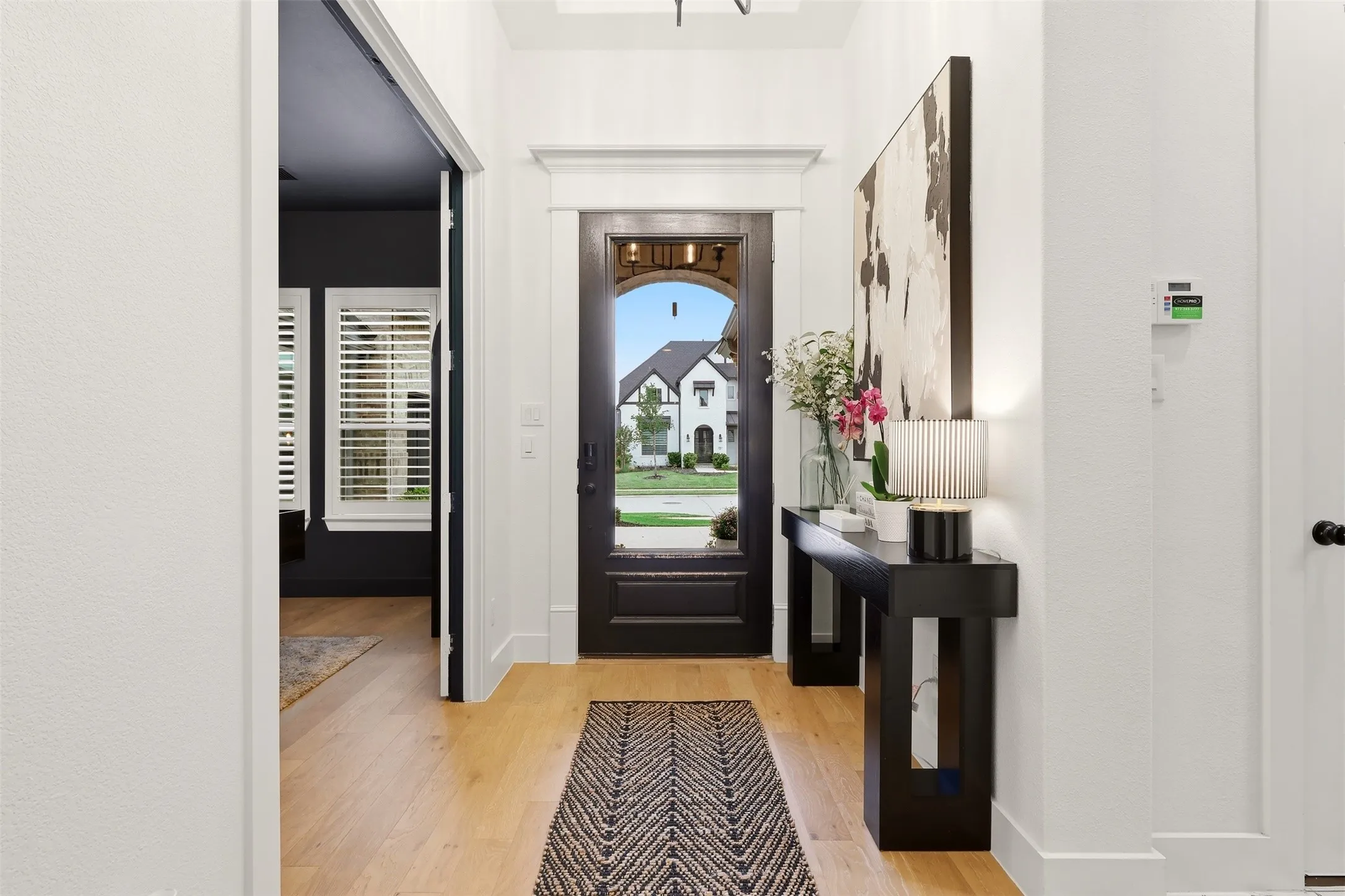 Beautiful inviting entry
