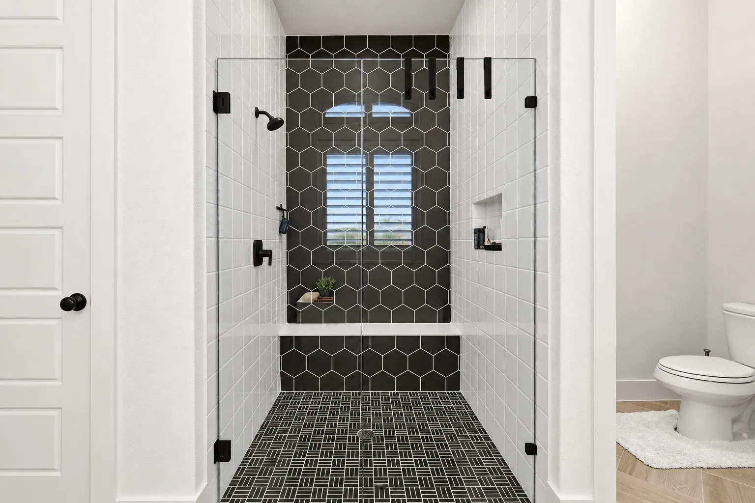 Primary walk in shower