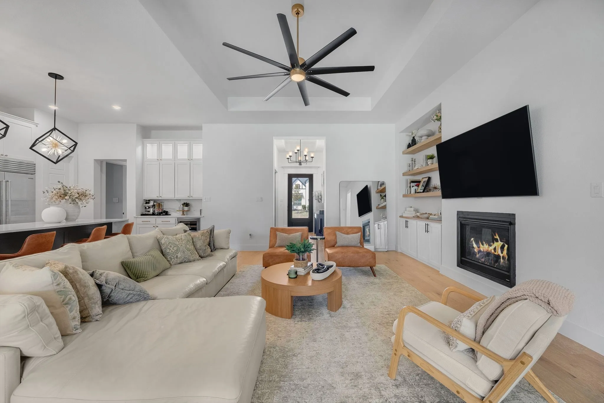 Open Concept Living Room Perfect for entertaining
