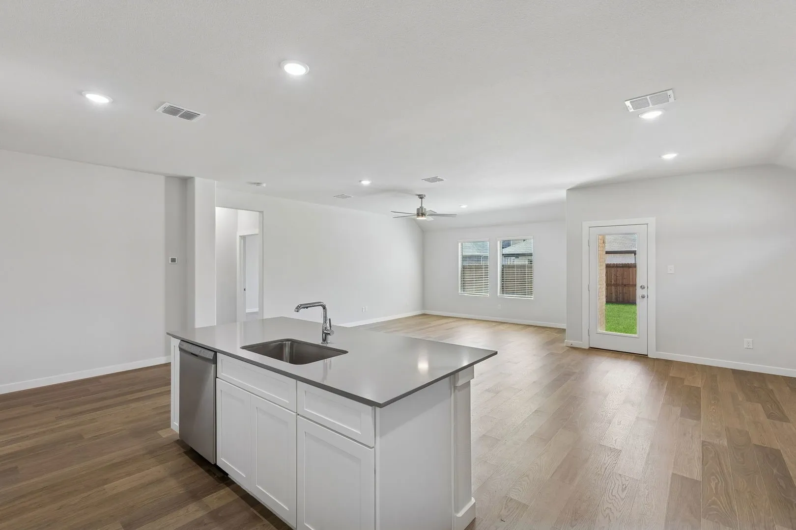 Open Floor Plan in the Harrison home plan by Trophy Signature Homes – REPRESENTATIVE PHOTO