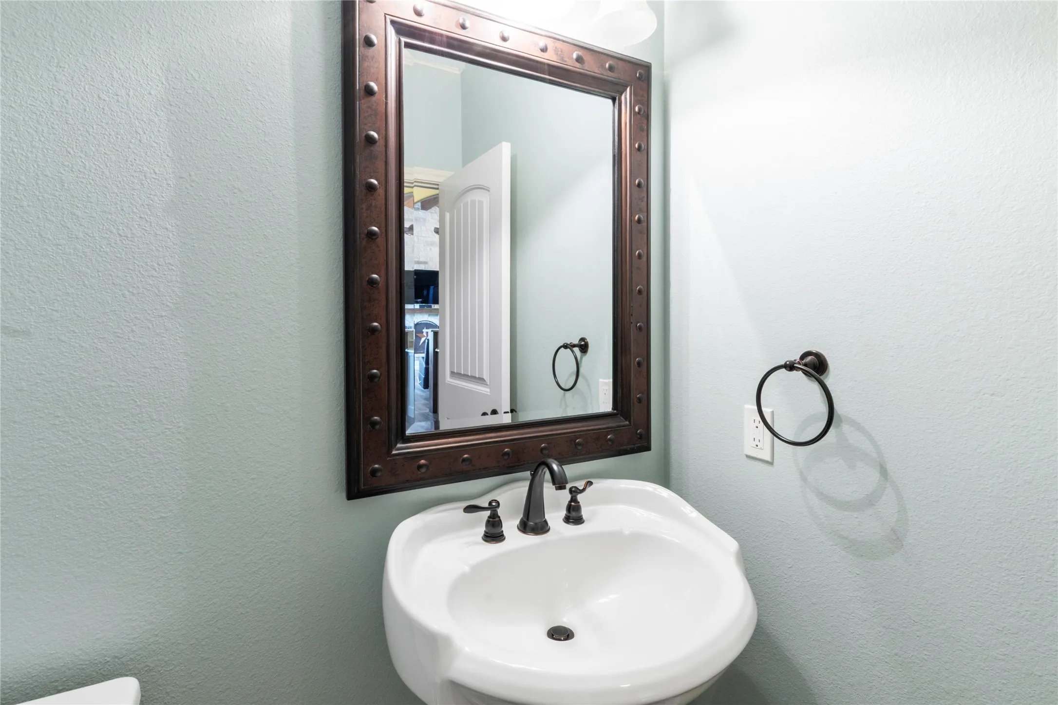 Half bath near office