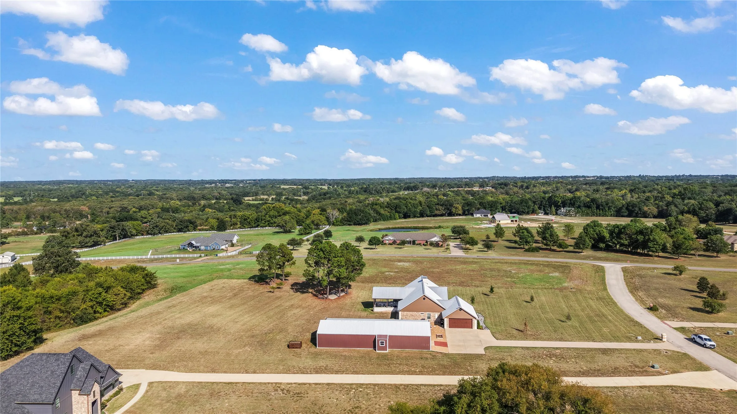 home with large shop on 2 acres