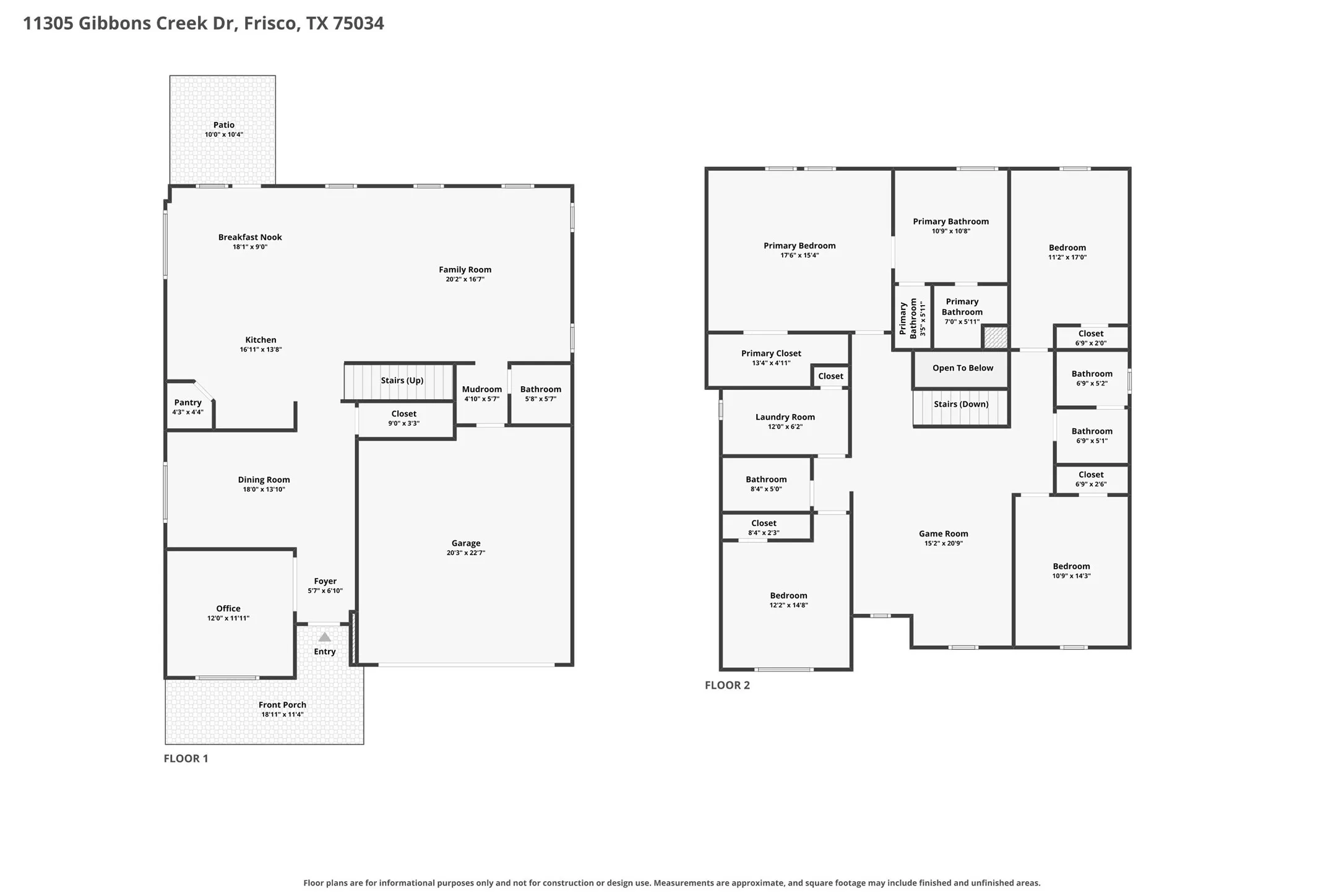 Single Family Residence For Sale in Denton County , 11305 Gibbons Creek Drive, Frisco, Texas 75036, 4 Bedroom, 4 Bathroom, 2 Garage spaces, 3,158 Sqft, built in 2015, mls#21393488, Real Estate Agent in Frisco, Homes For Sale in Denton county, Homes For Sale in Frisco, Realtor in Frisco Texas, Real Estate Brokerage Independent Realty Texas, Luminita Cordes Realtor