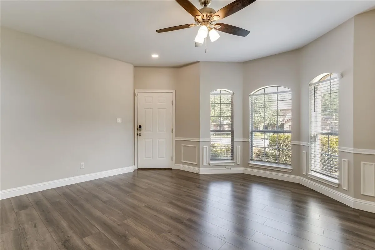 Could be living, dining or office