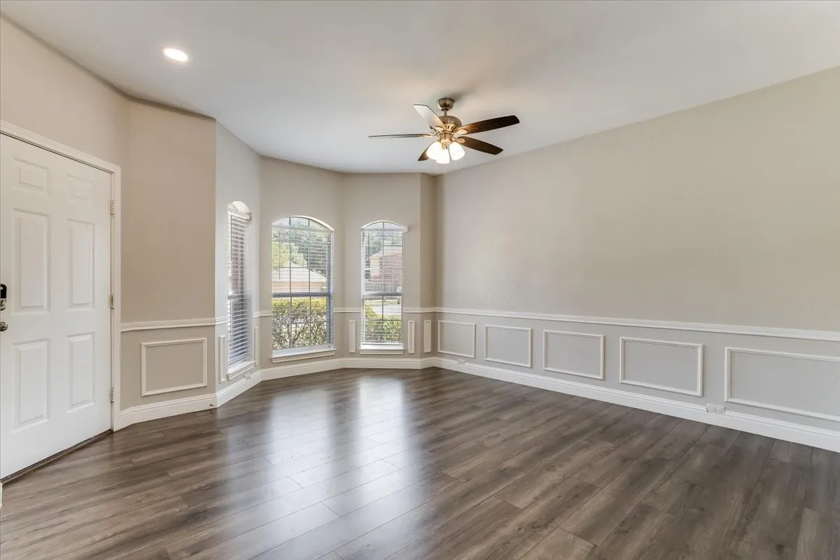 Could be living, dining or office