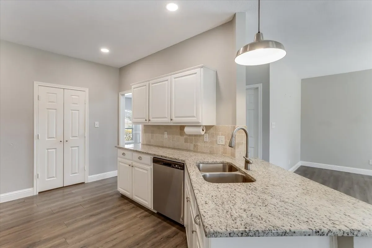 open to living area