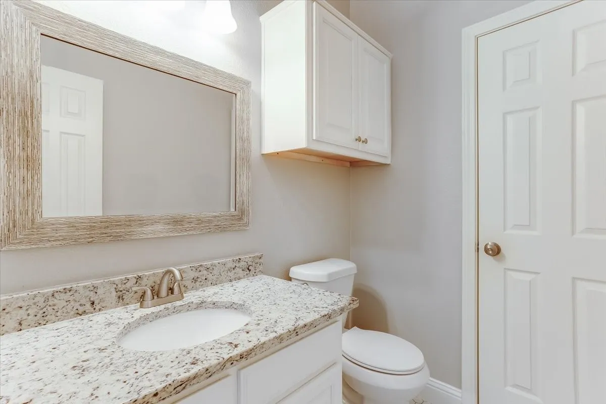 Half bath downstairs
