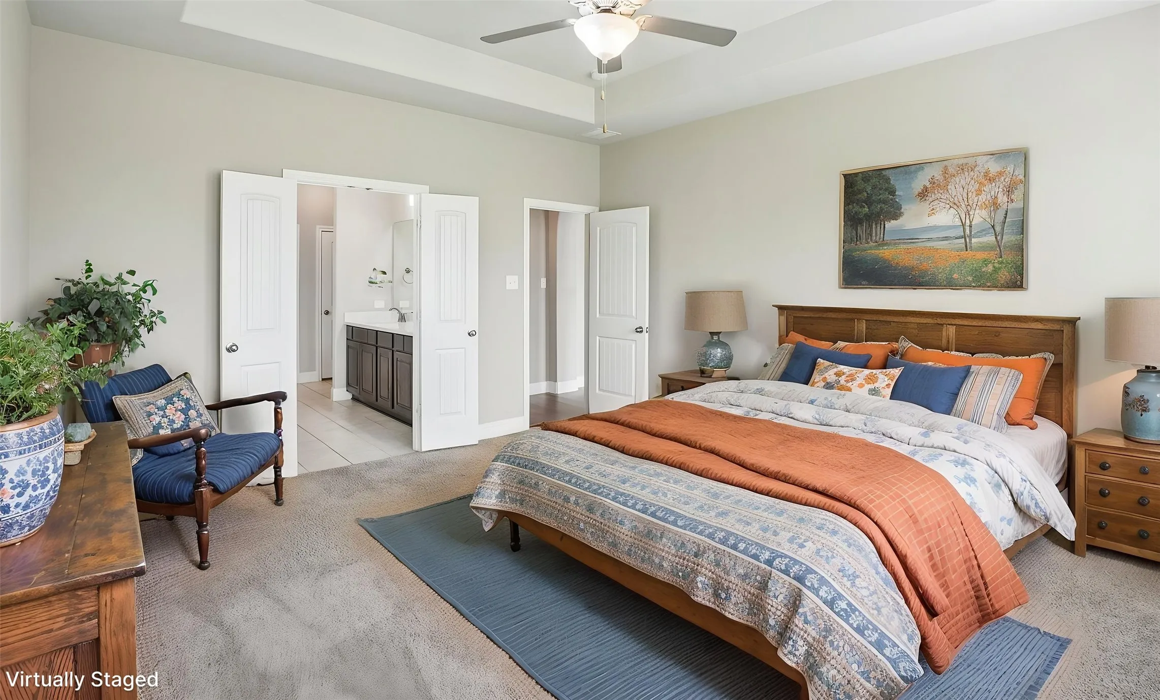 Master Bedroom - Virtually Staged