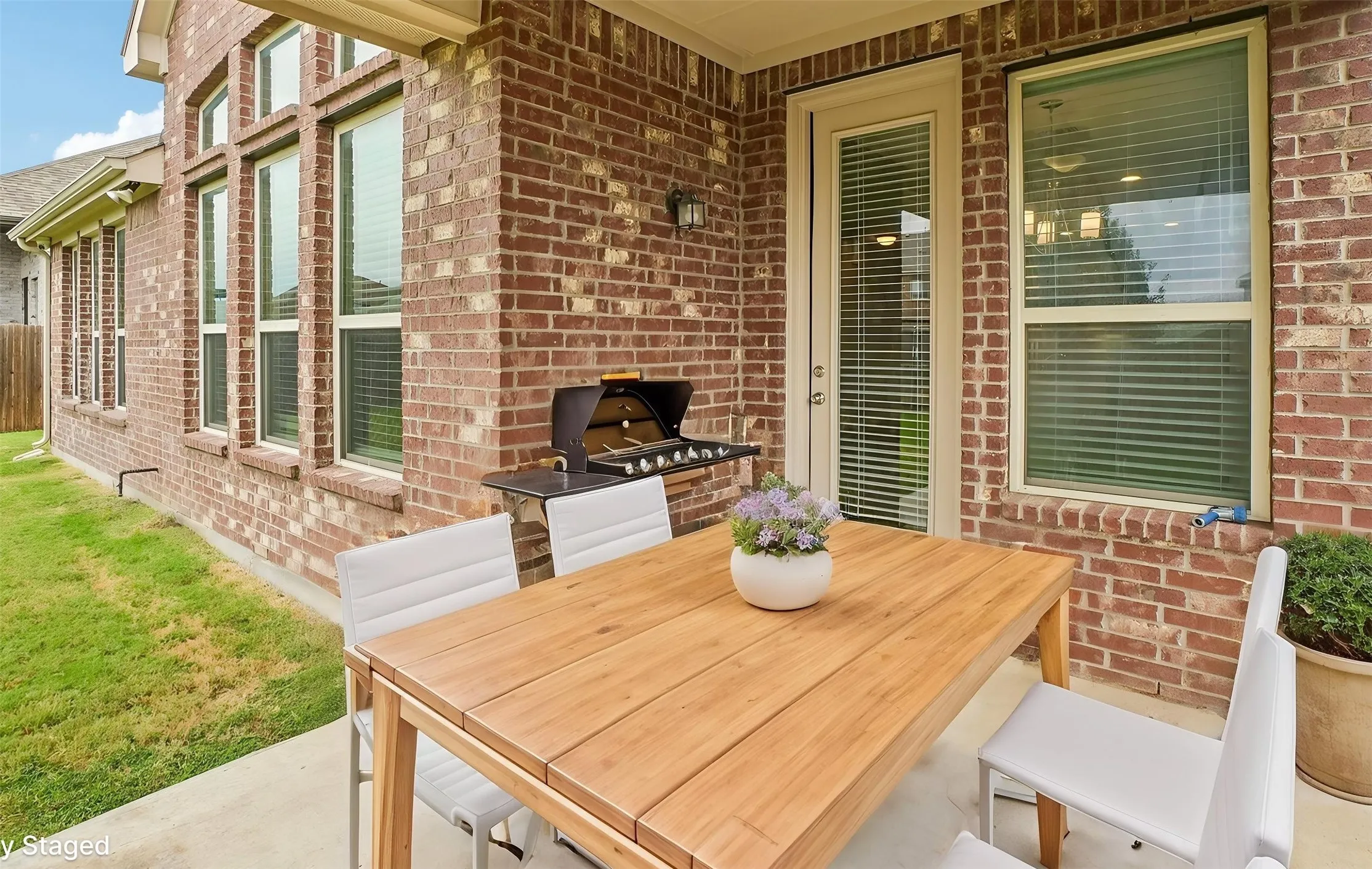 Back Patio - Virtually Staged