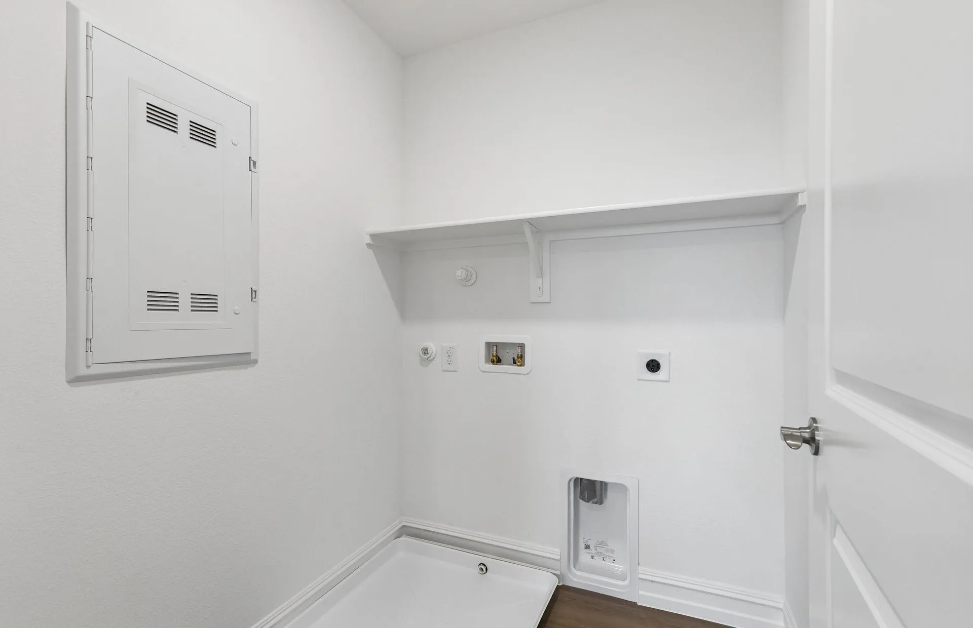 *Floorplan representation, not actual home - Laundry room