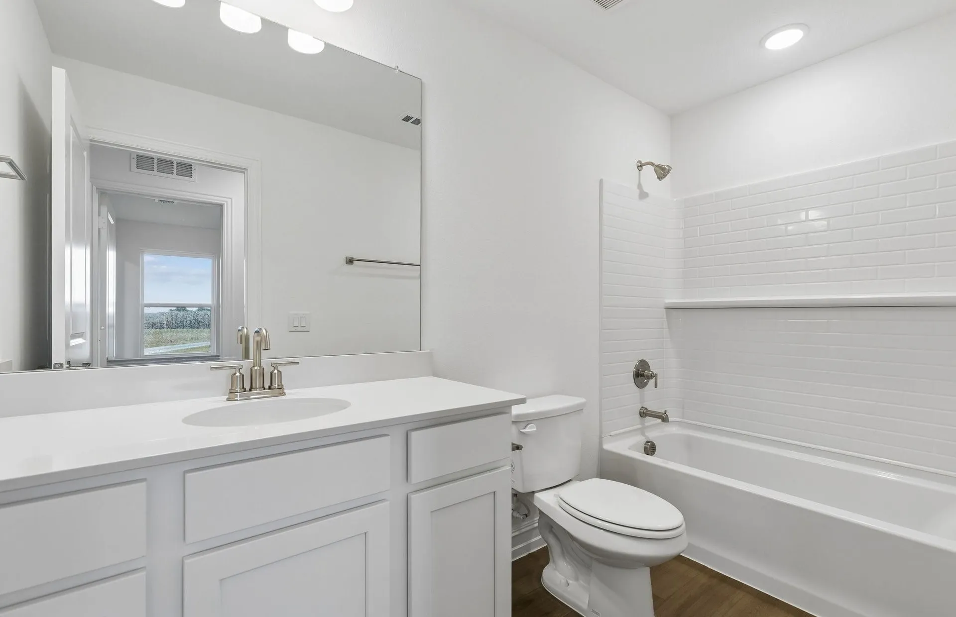 *Floorplan representation, not actual home - Spacious secondary bathroom