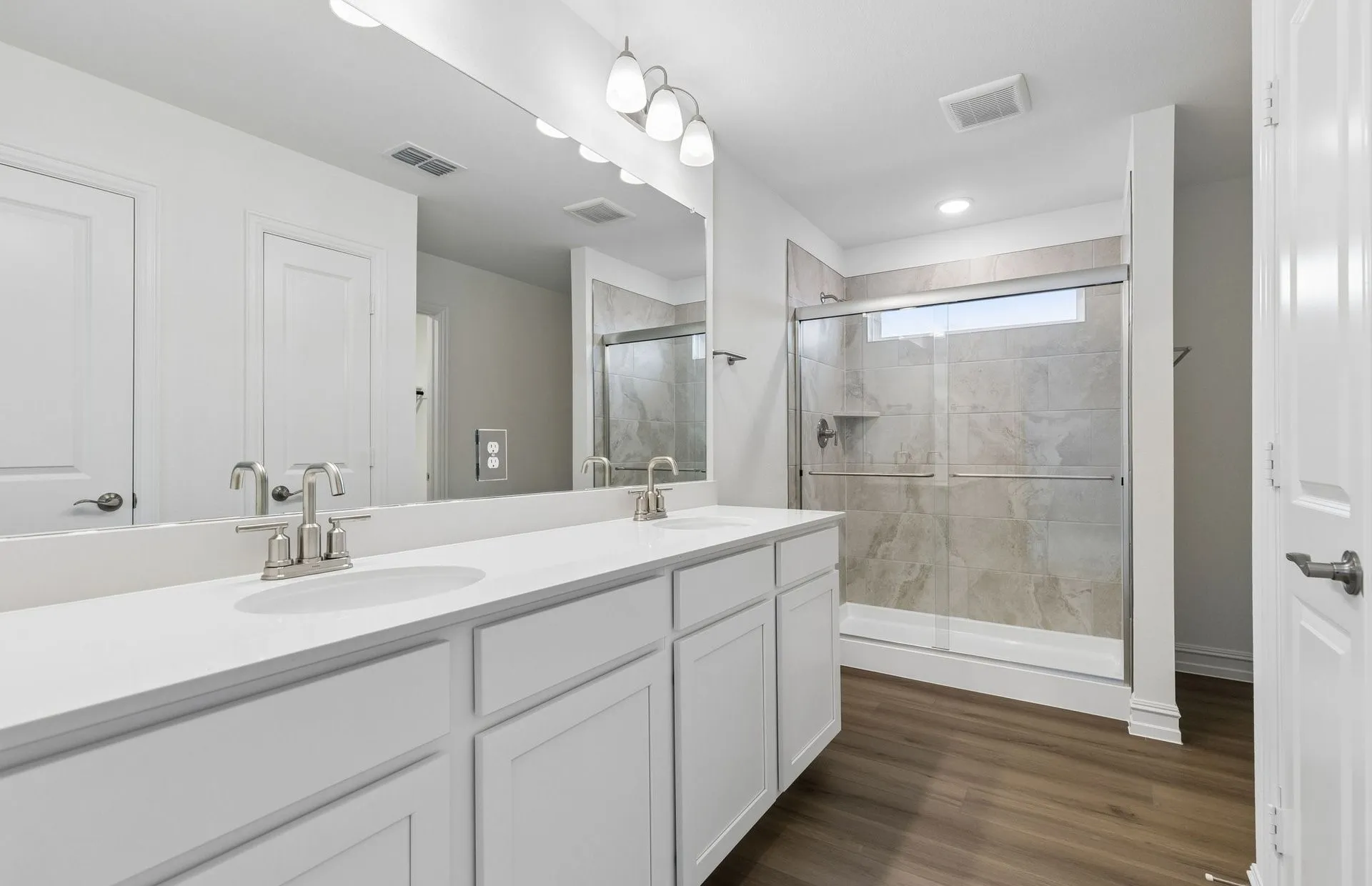 *Floorplan representation, not actual home - Owner's private bath with double vanity