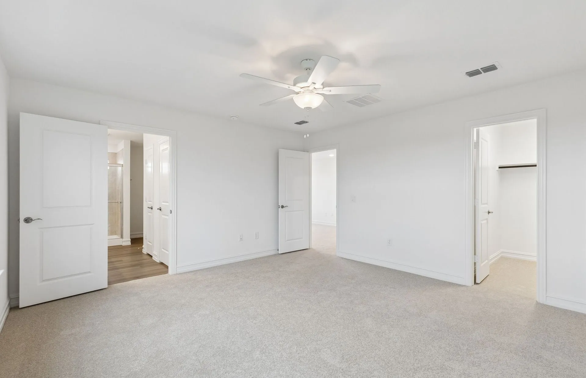 *Floorplan representation, not actual home - Spacious owner's suite view 2