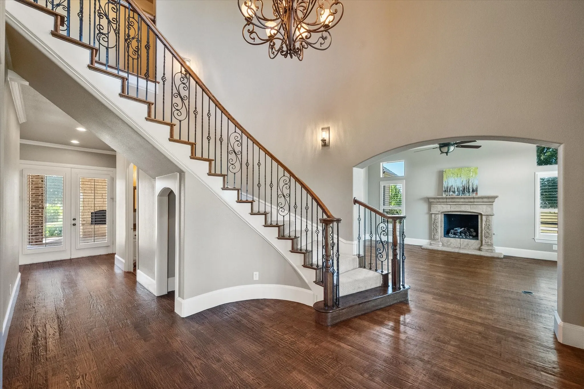 Beautiful Hand Scraped Hardwood Flooring