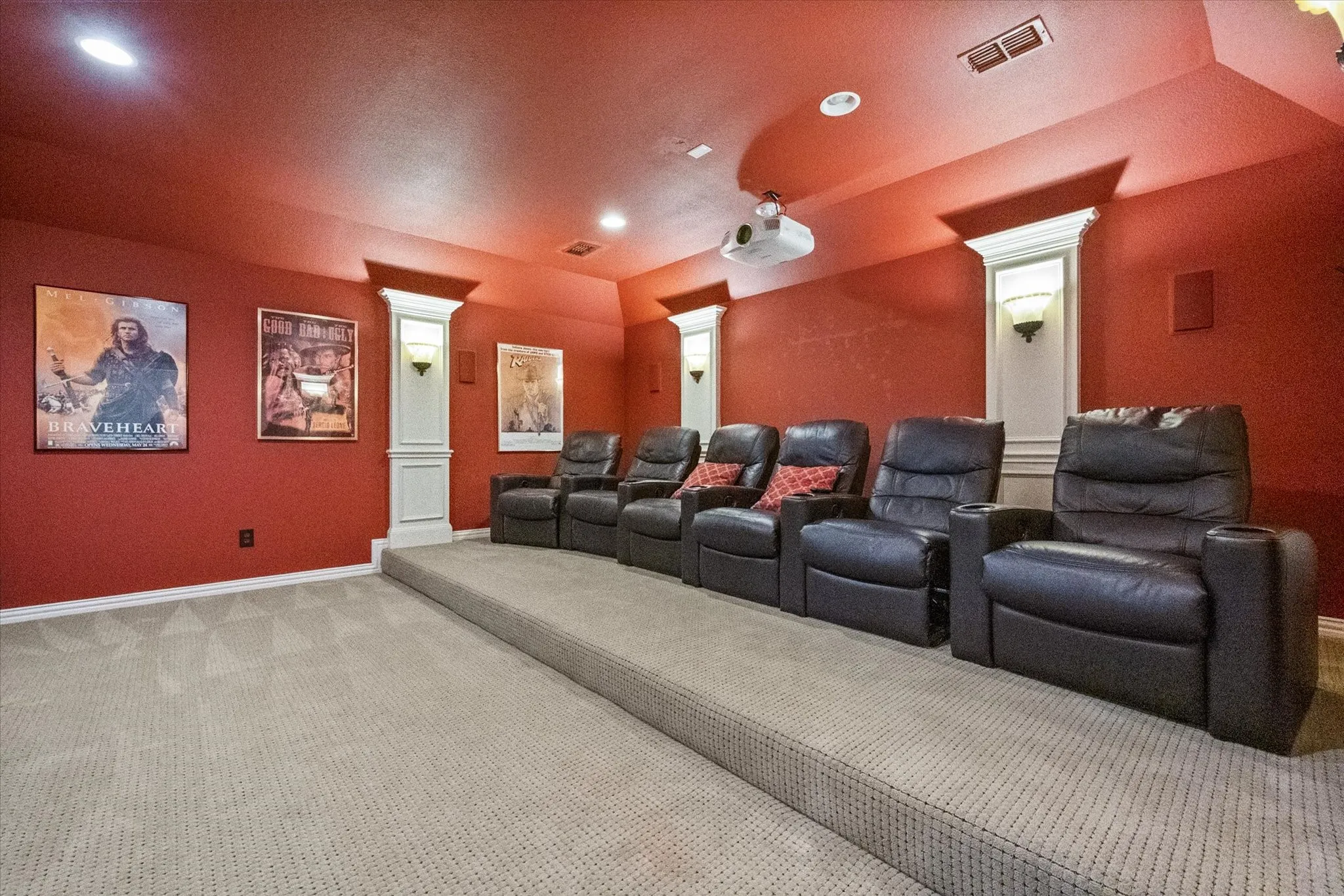 Stadium Seating and State of the Art Sound System