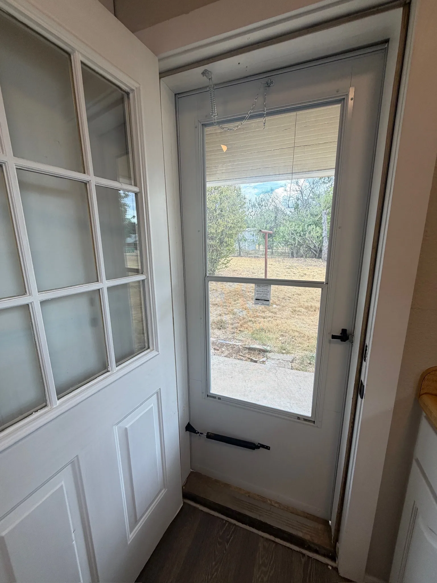 back entry