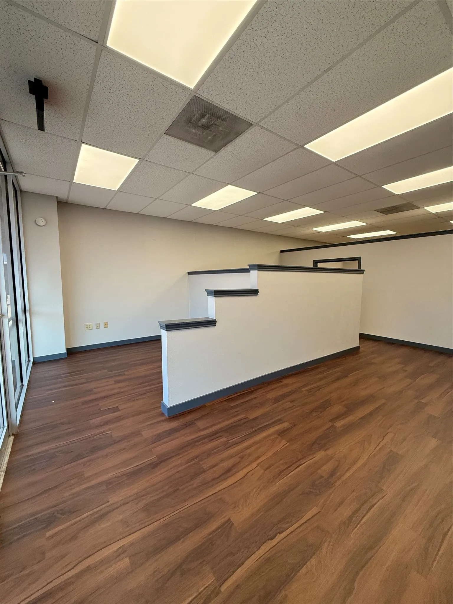 large fully renovated office with multiple office areas