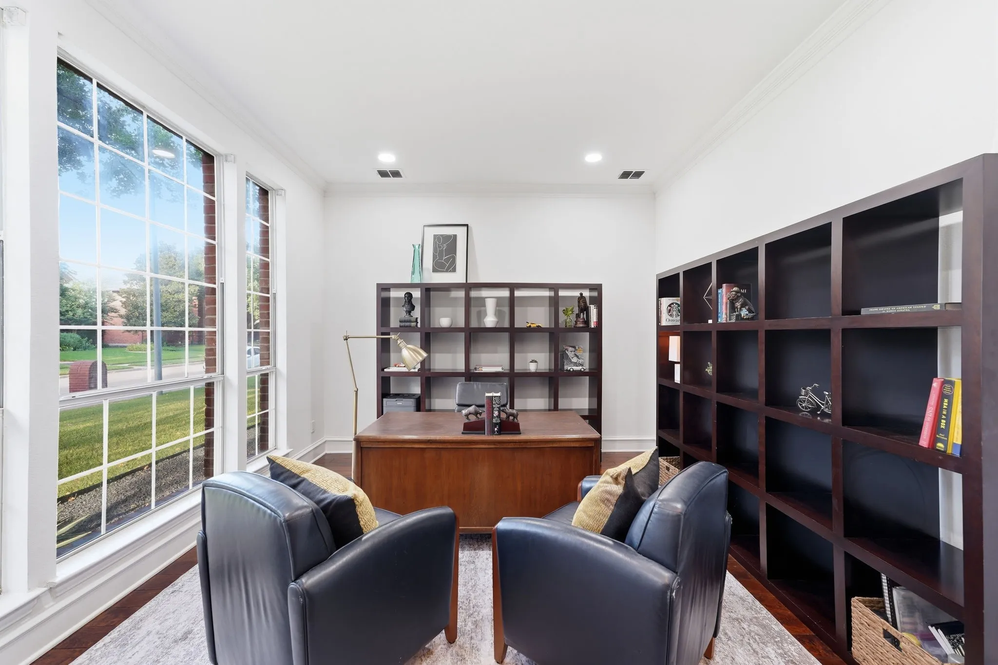 Office or flex-room right off entryway.