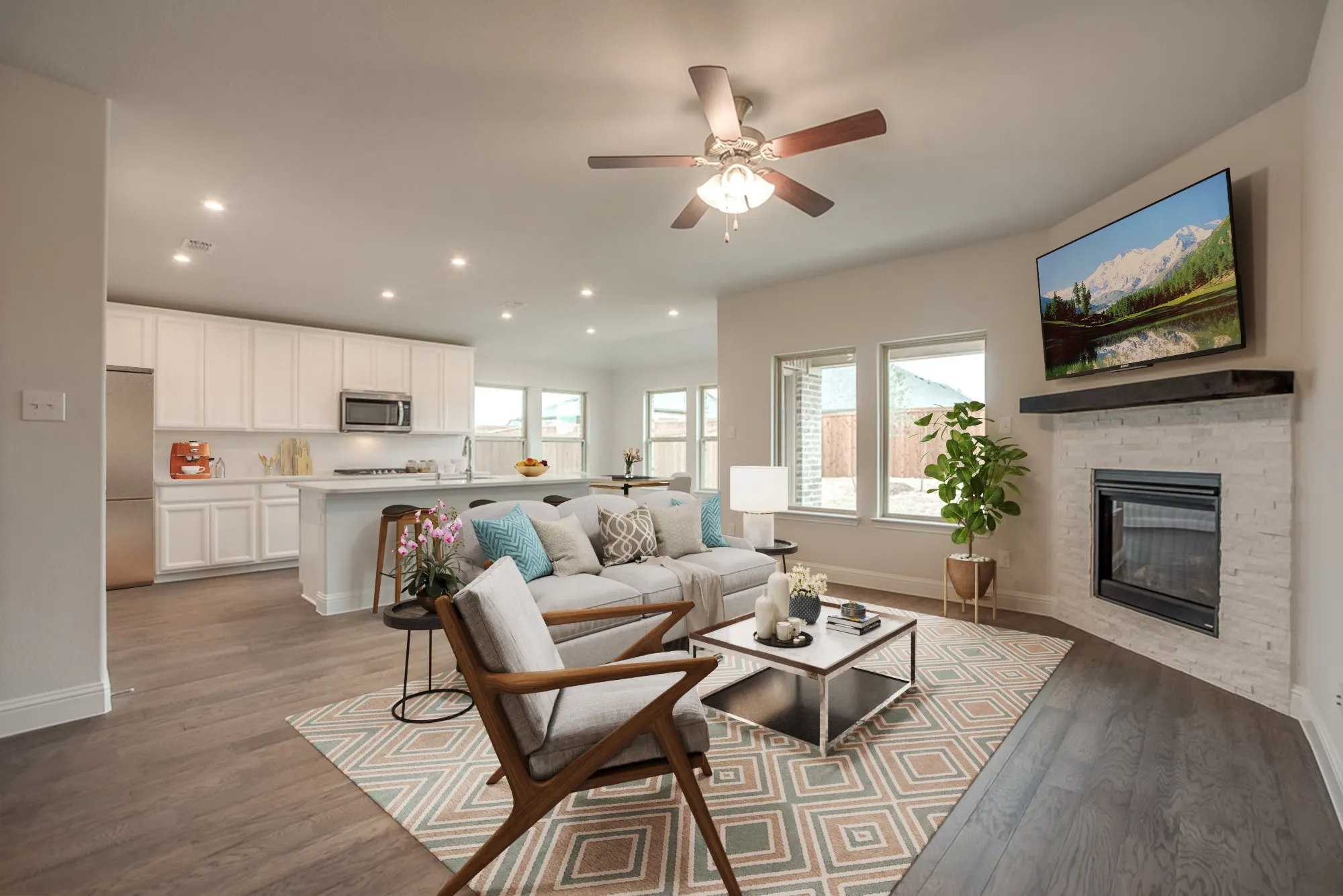 Beazer Homes at Goodland Magnolia floorplan