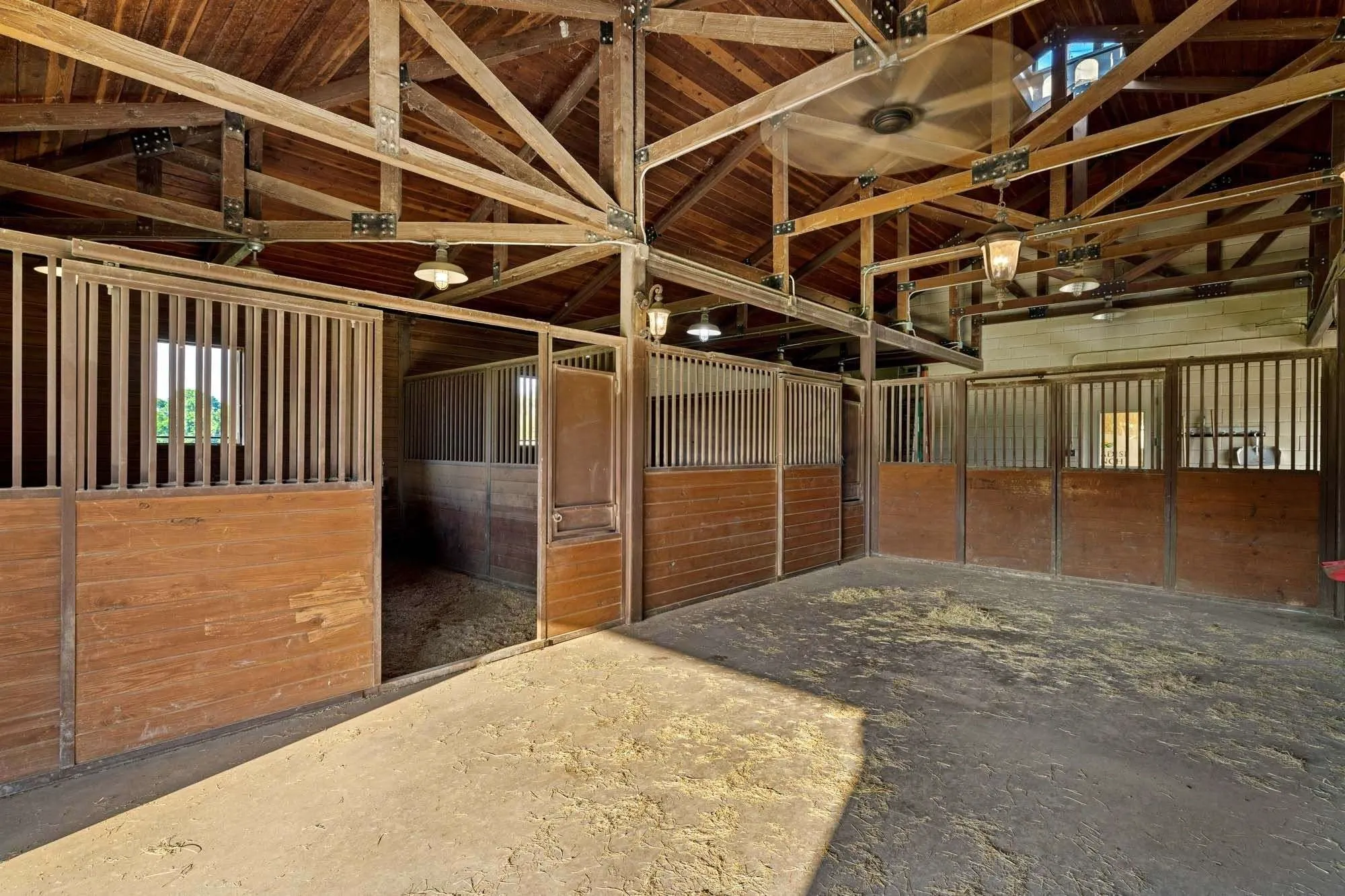 Barn could easily be converted to guest house if desired