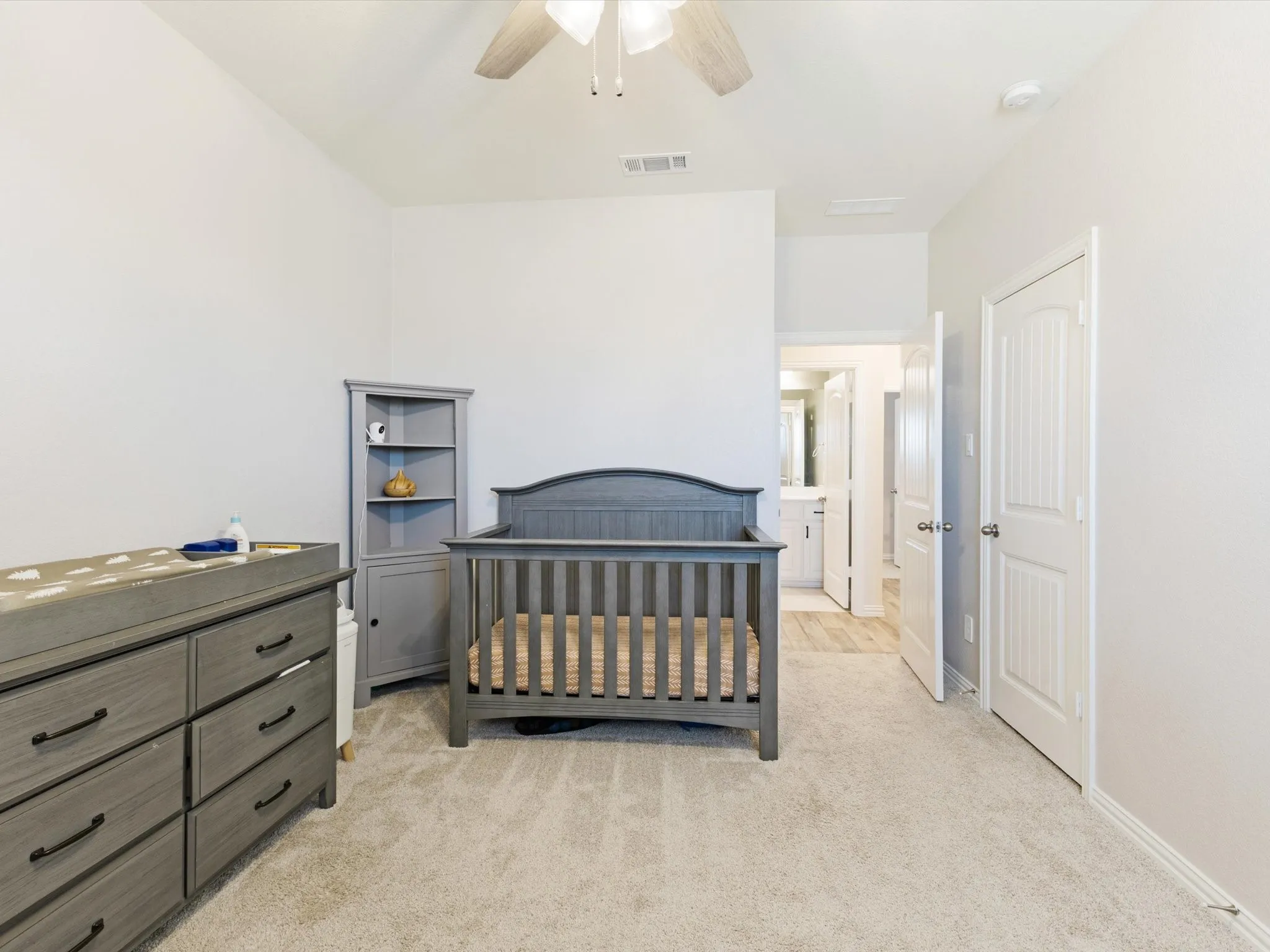 Ceiling fan with integrated light fixture