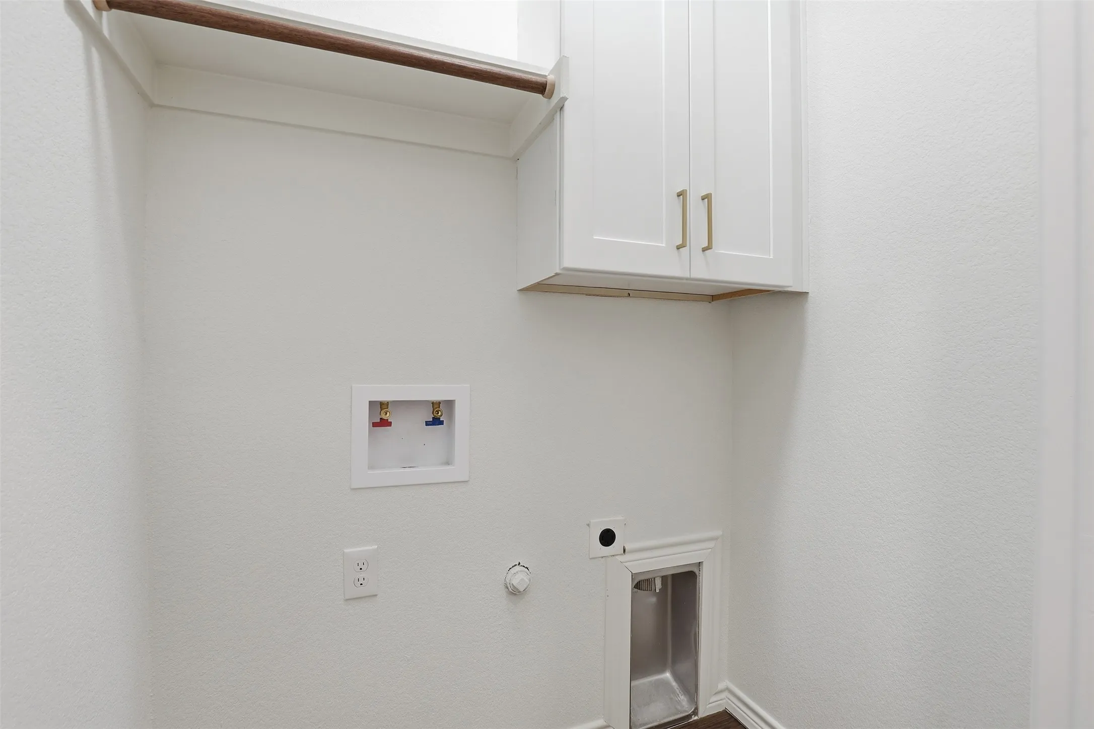 Laundry with Hanging Racke
