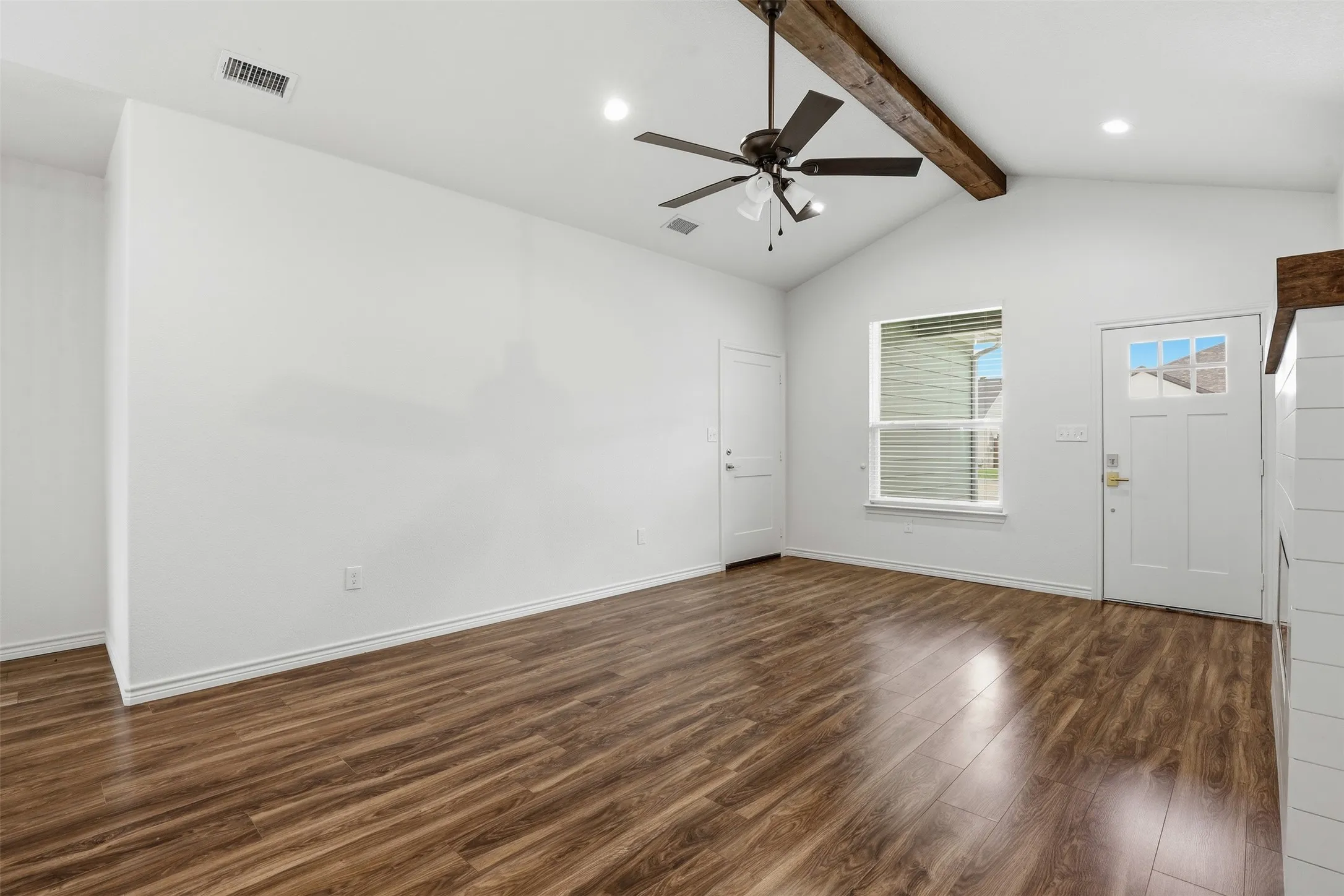 Vaulted Ceiling Living Room