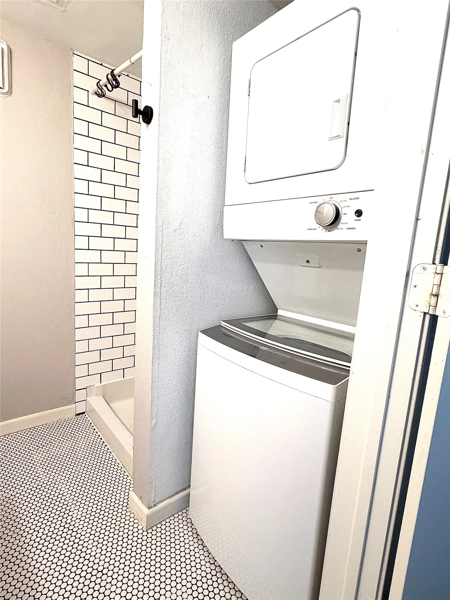 newer in unit washer dryer as shown (included)