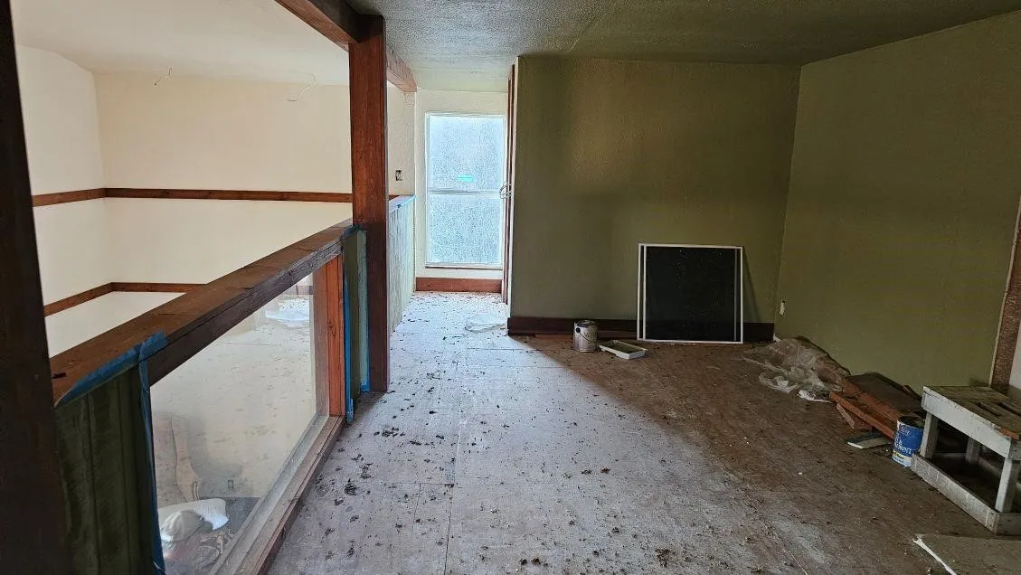 Upstairs landing