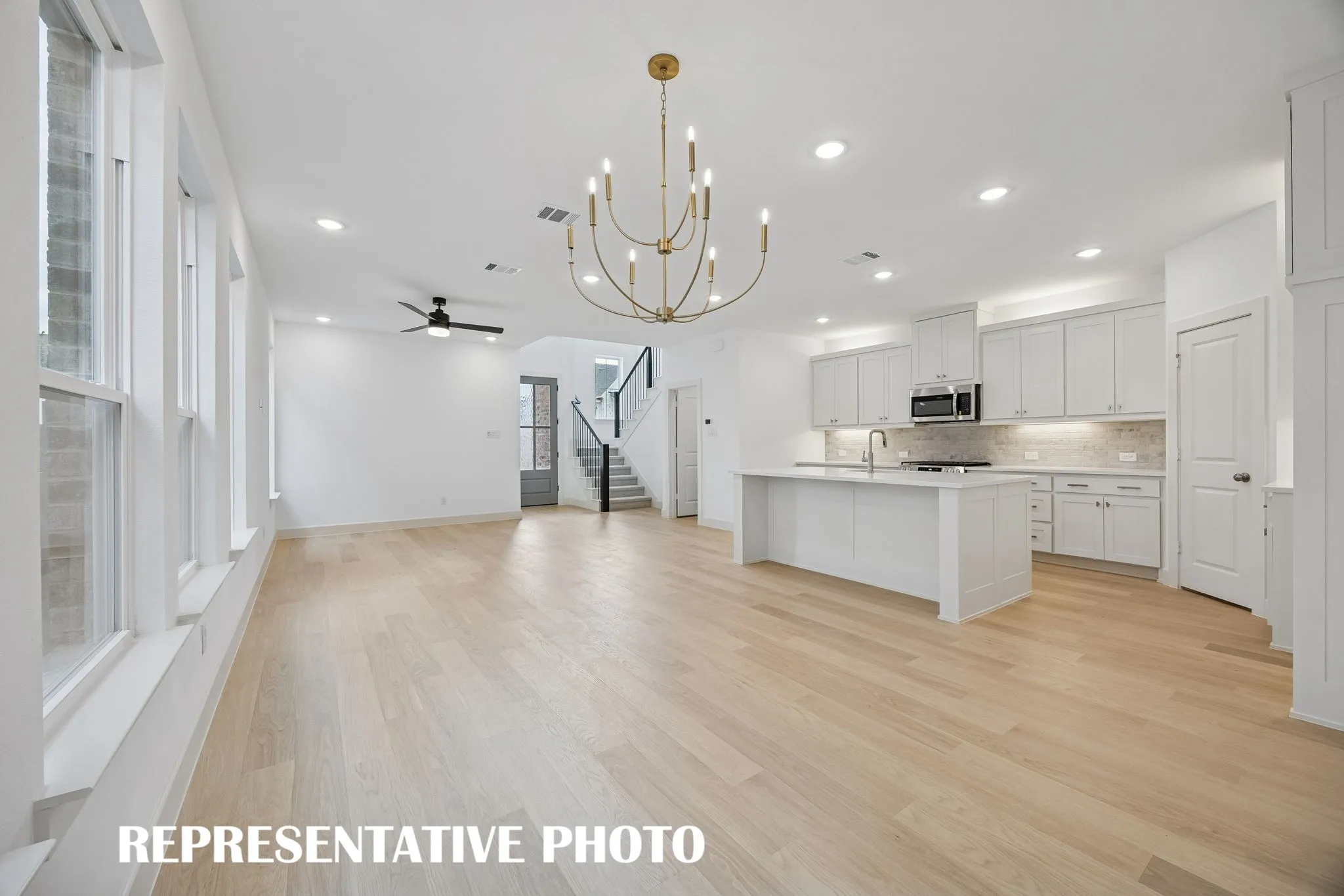 Whether it's lively dinner parties or cozy family meals, this wonderful dining room fits all occasions!  REPRESENTATIVE PHOTO