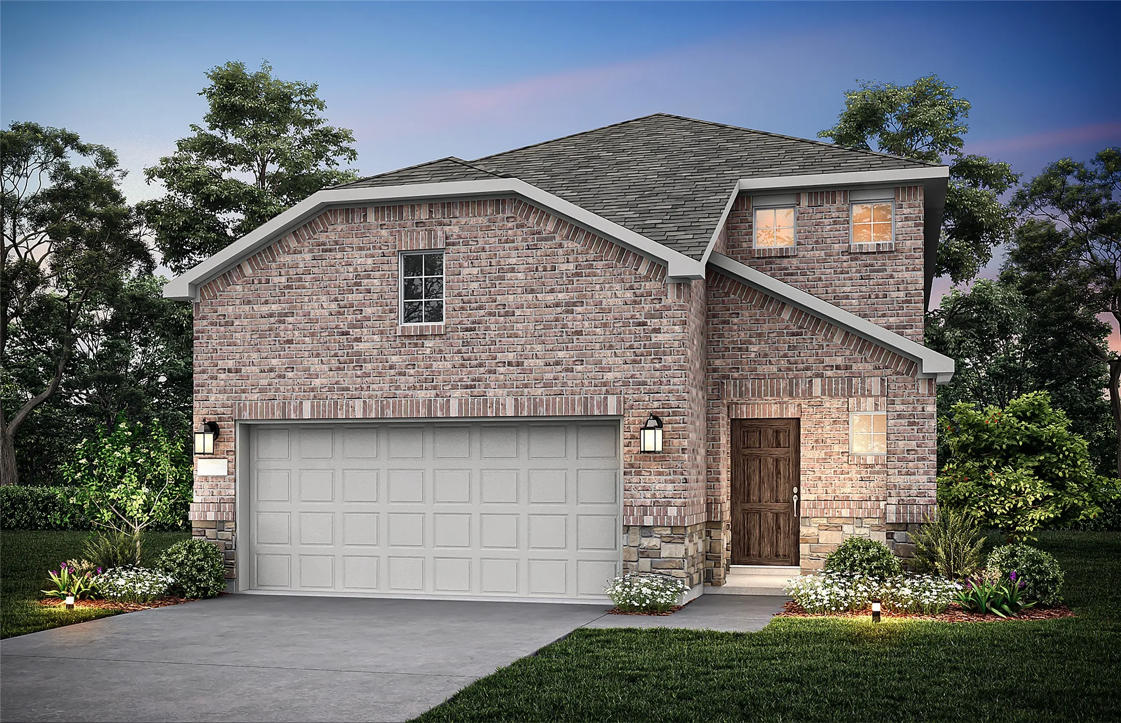 NEW CONSTRUCTION: Beautiful two-story home available at Ashford Crossing