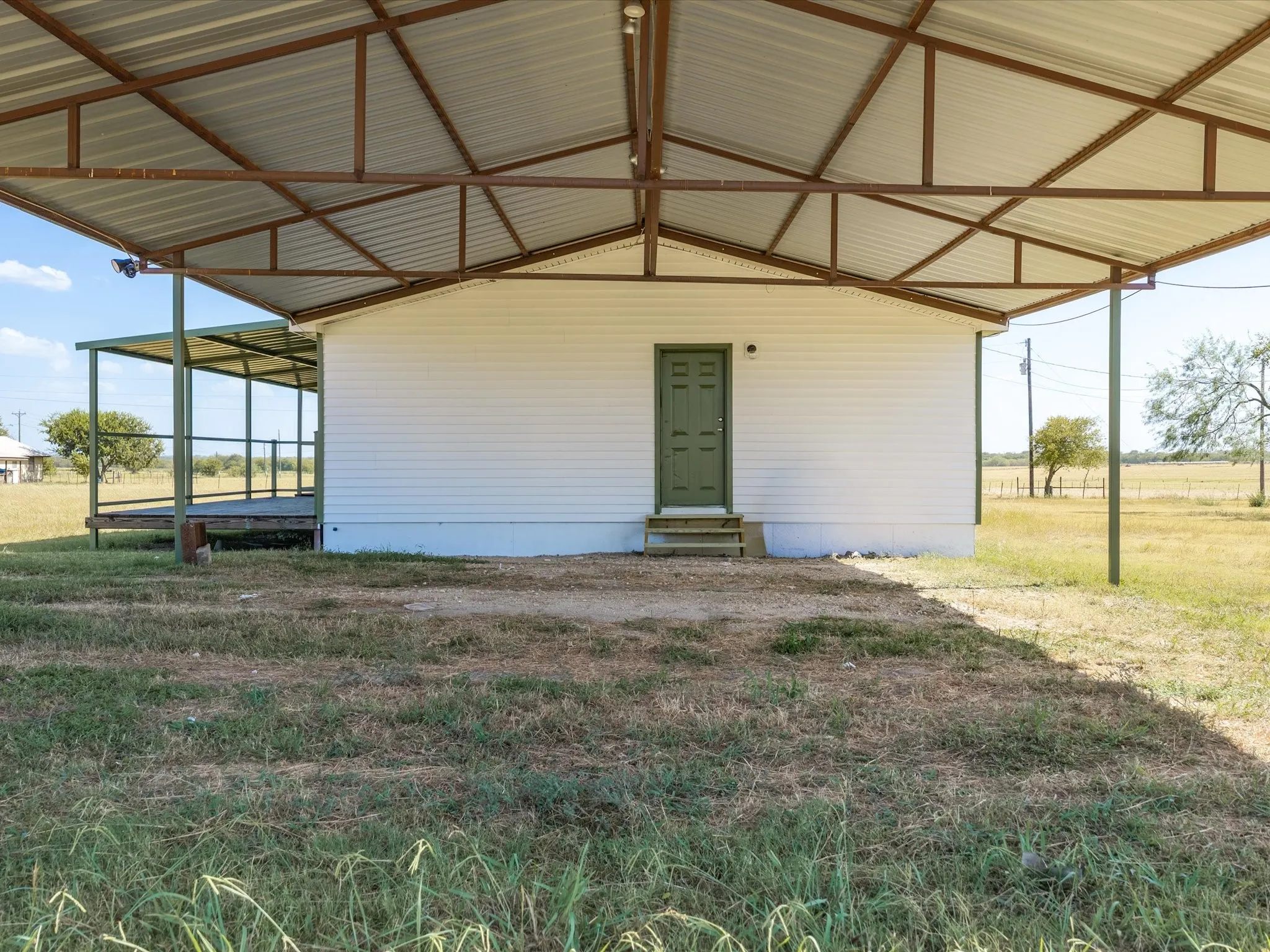 3 car carport