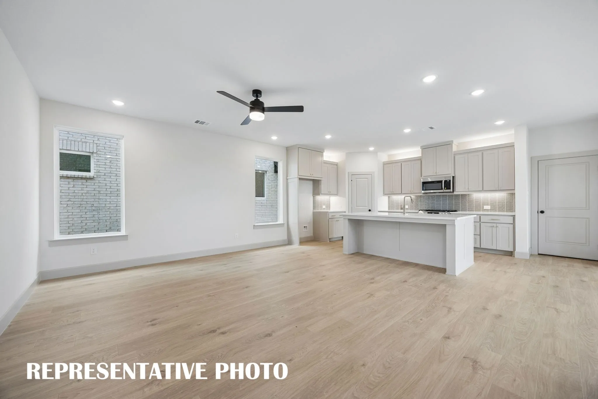 Our open concept Remy plan was designed for entertaining!  REPRESENTATIVE PHOTO
