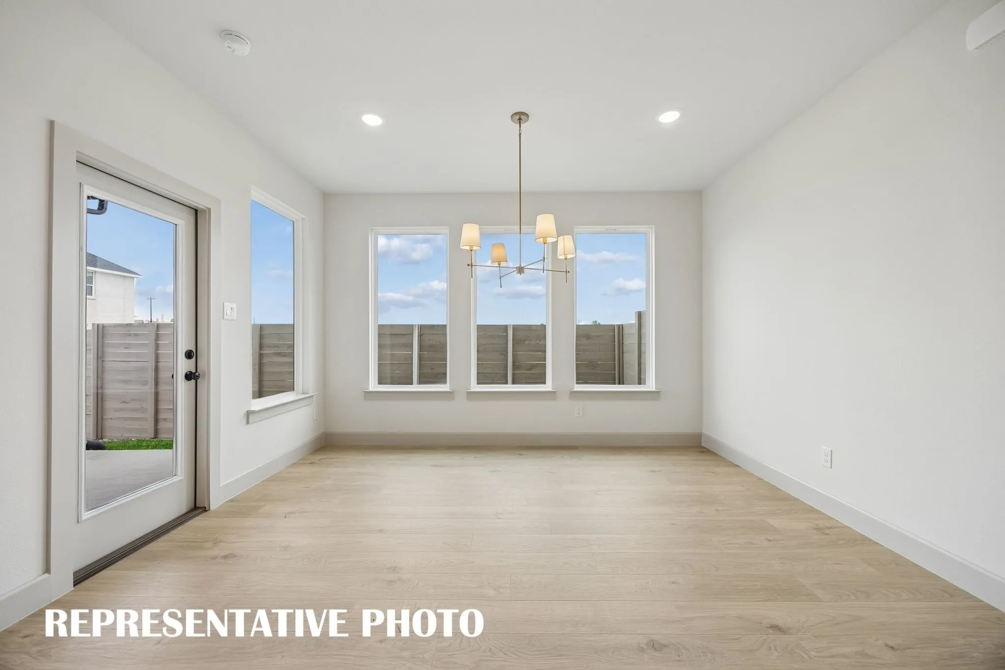 Whether its lively diner parties or cozy family gatherings, this dining room fits all occasions!  REPRESENTATIVE PHOTO