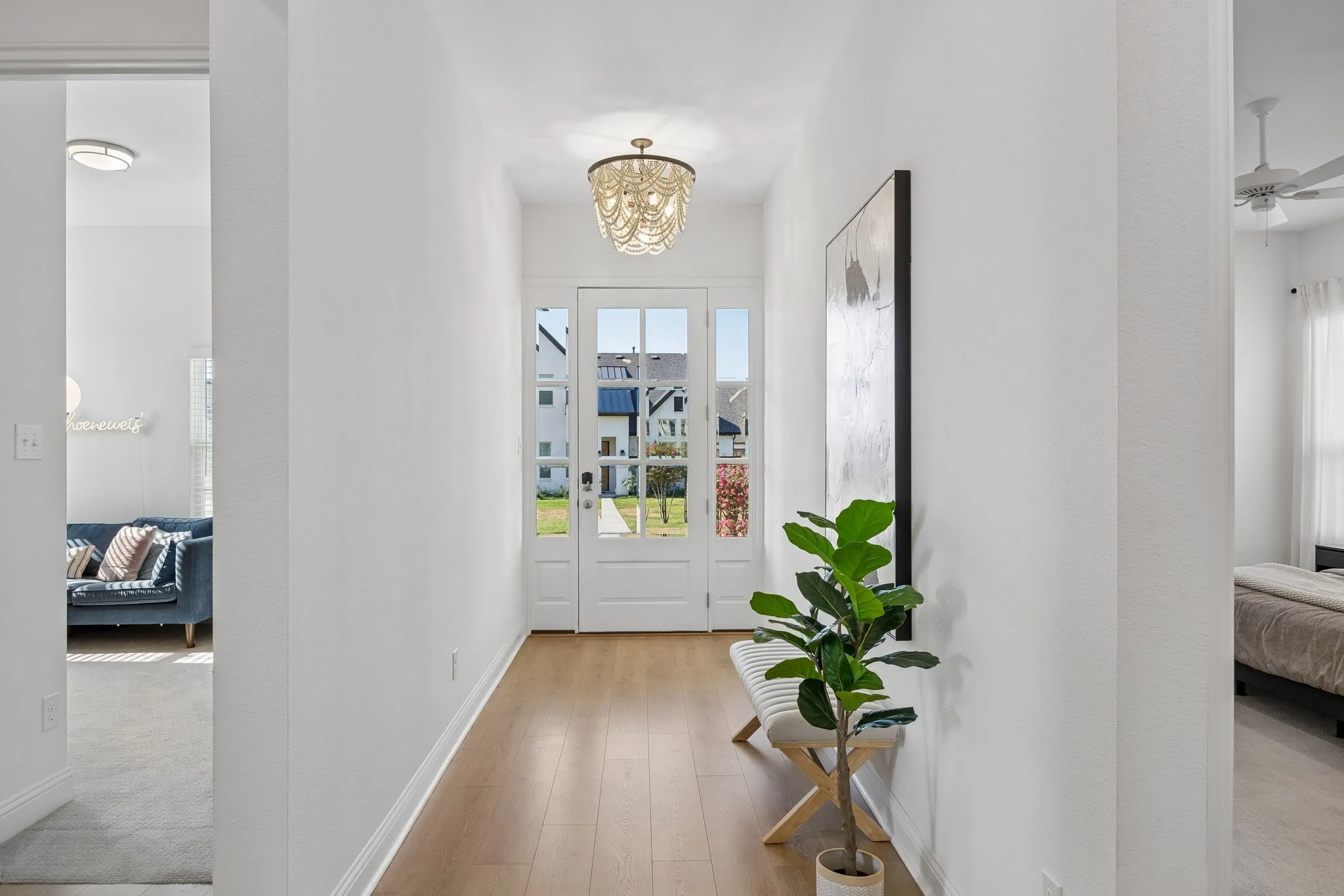 Bright open entry