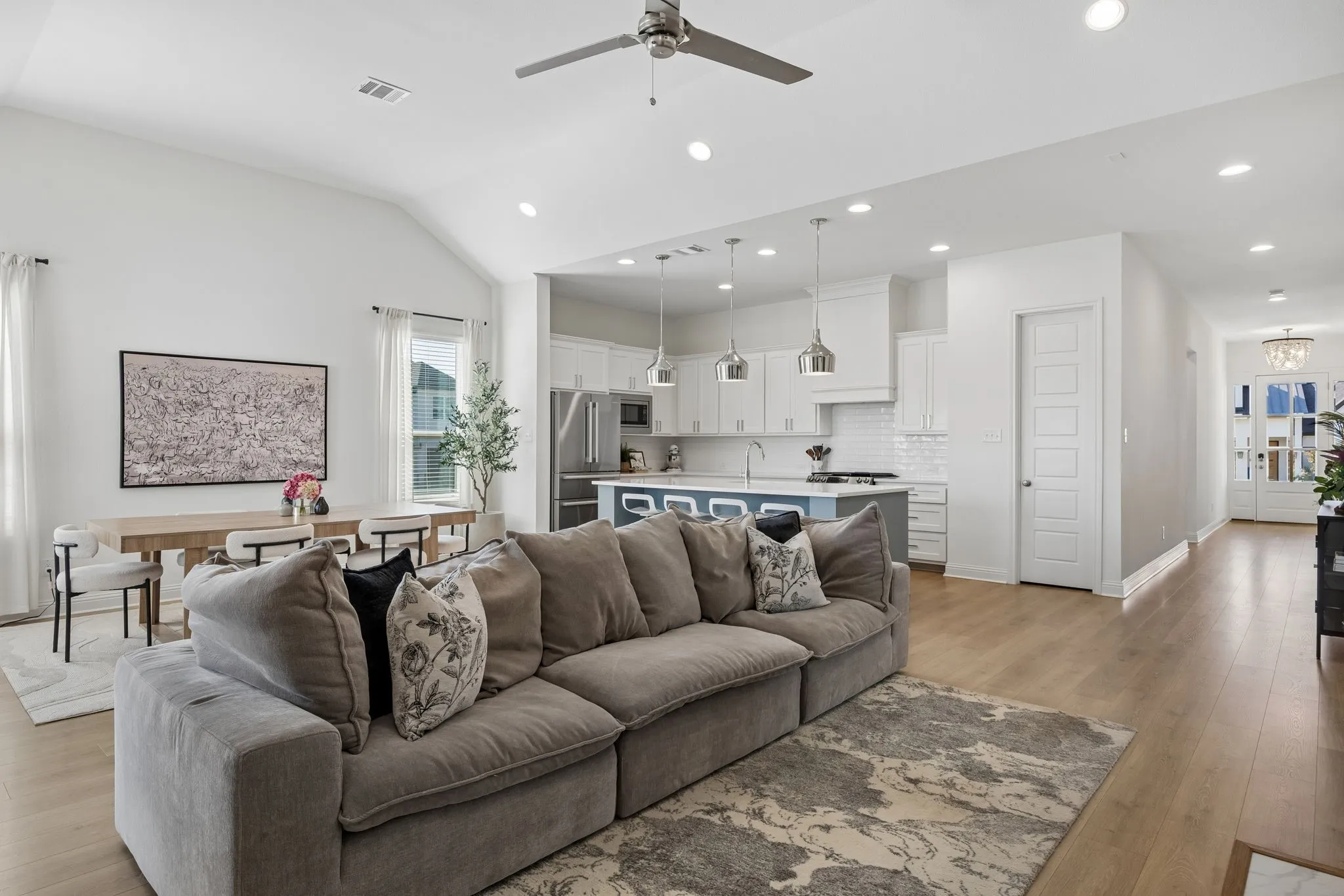 Open concept living room