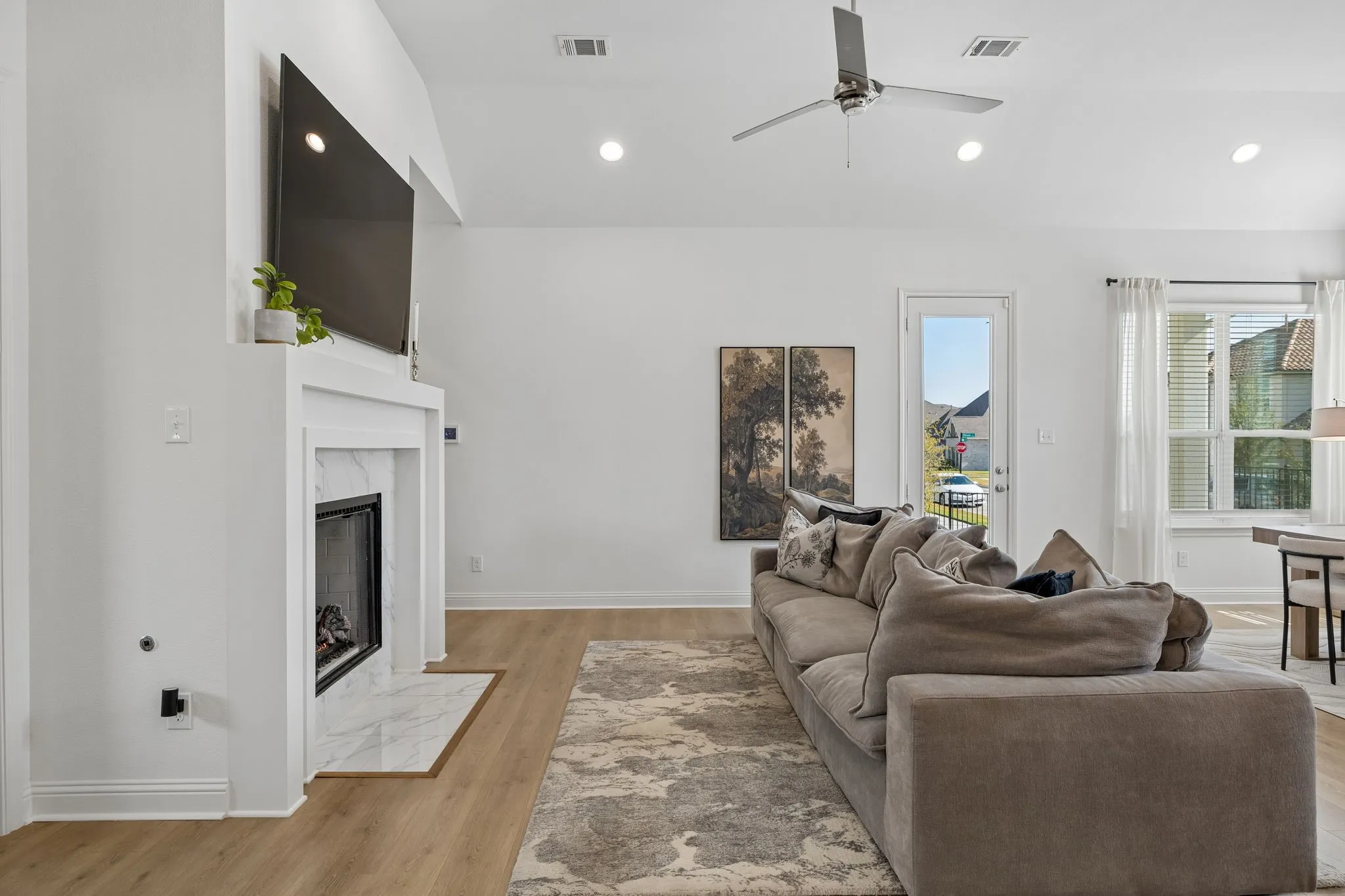 Open concept living
