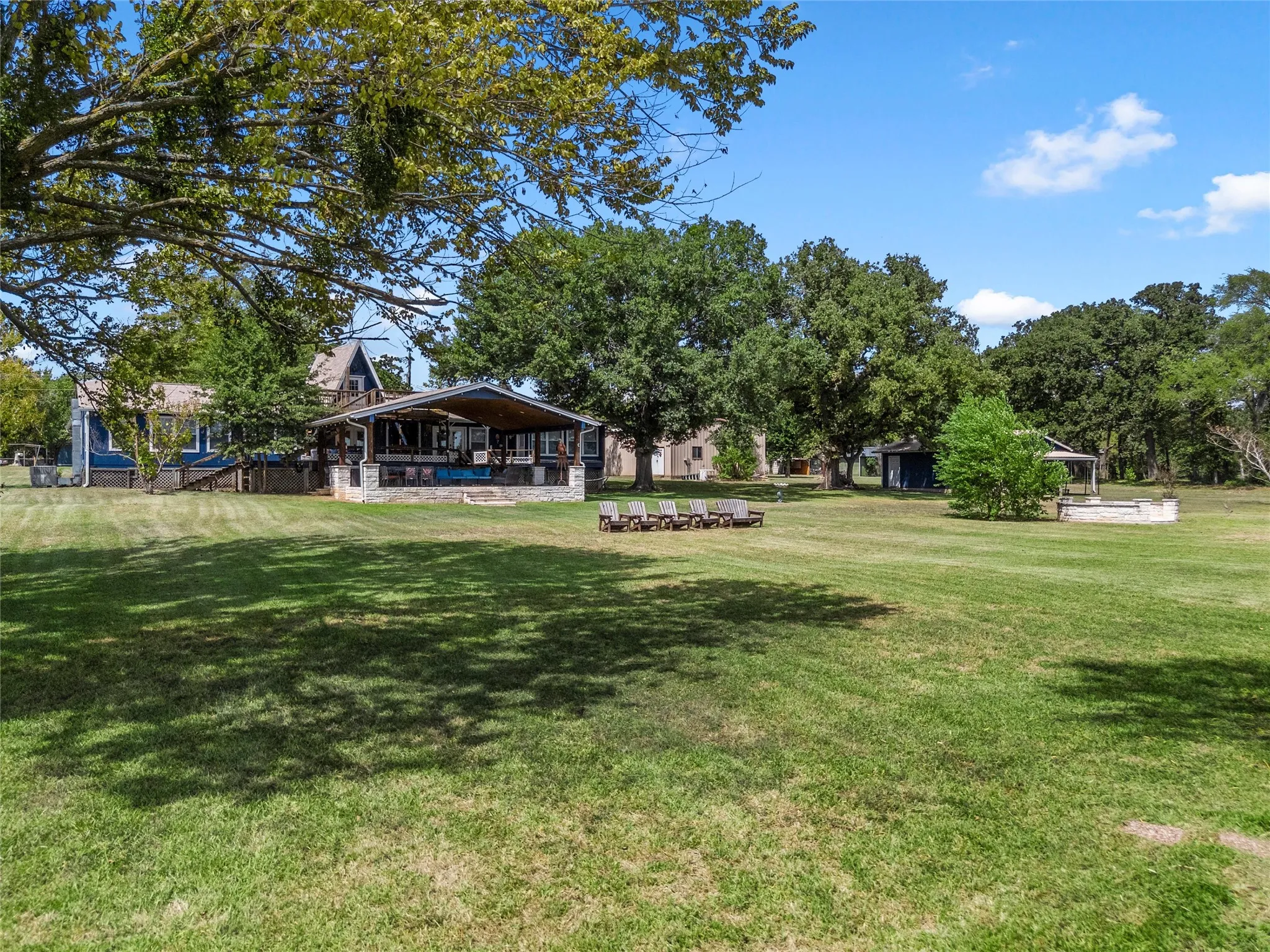 Plenty of green space for the children and pets to play.