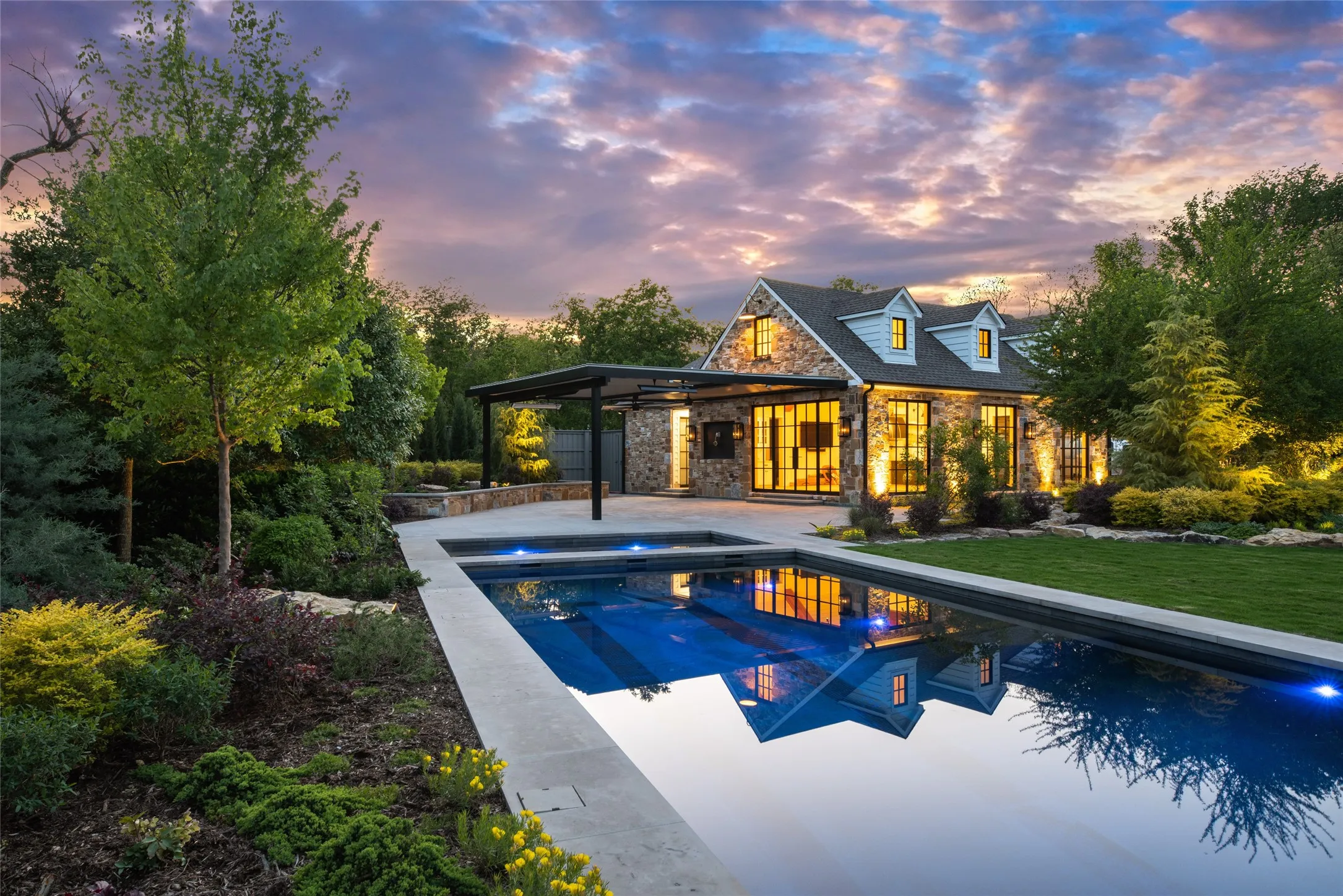 Pool and Pool House