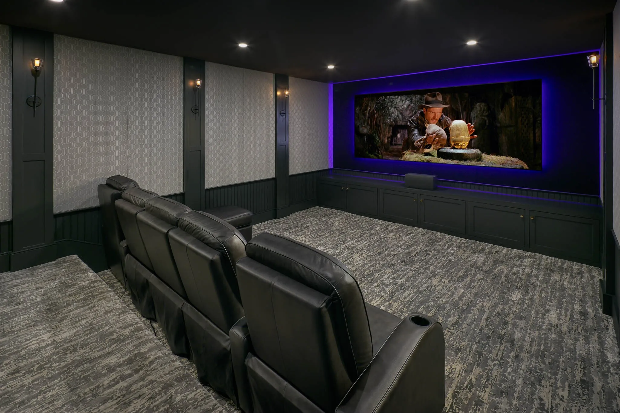 Pool House Media Room