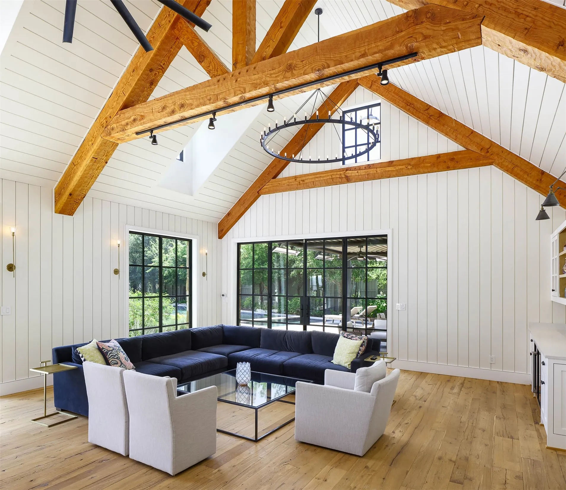 Pool House living area