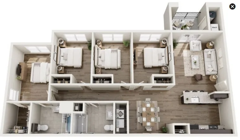 Move into The Janson Apartments before September 25, 2026 for a chance to win an additional 3 months of free rent (6 months total with the current move-in special), $2,000 in groceries, or one year of free car parking valued at $900.